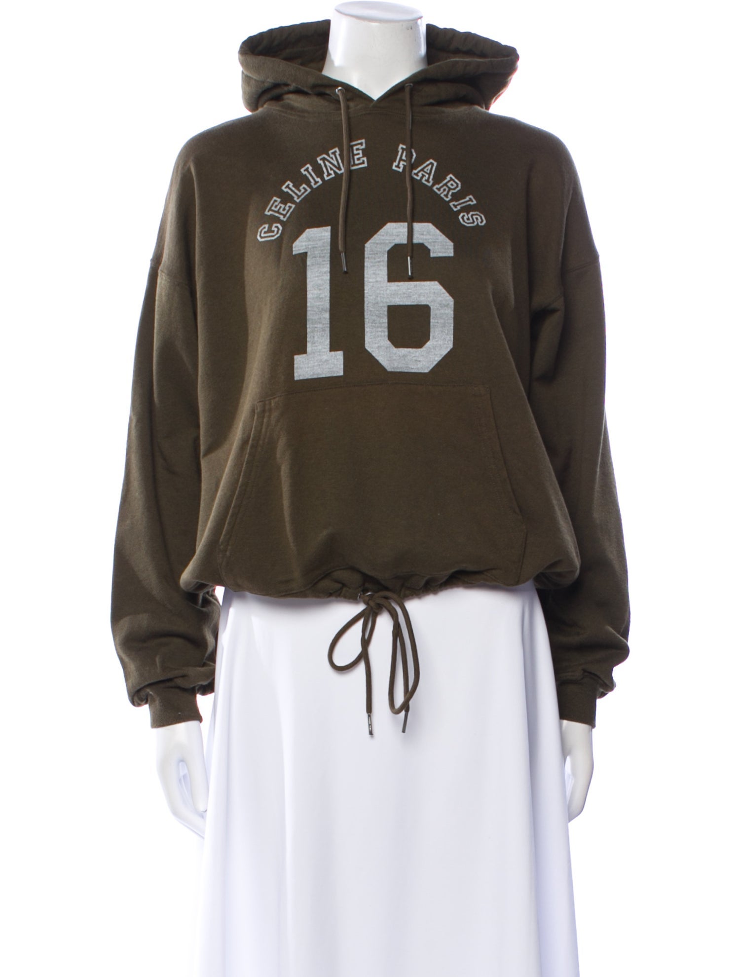 Celine Graphic Print Crew Neck Sweatshirt