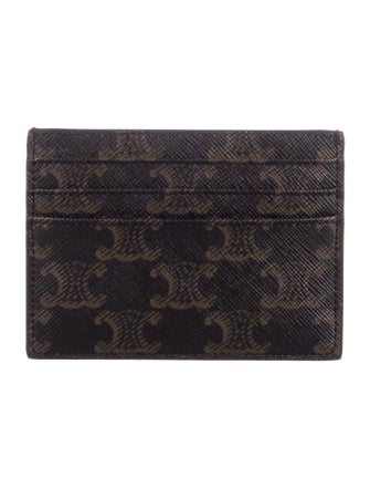 Celine 2024 Saffiano Leather Card Holder