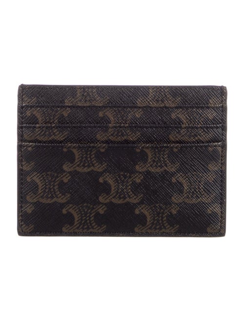 Celine 2024 Saffiano Leather Card Holder