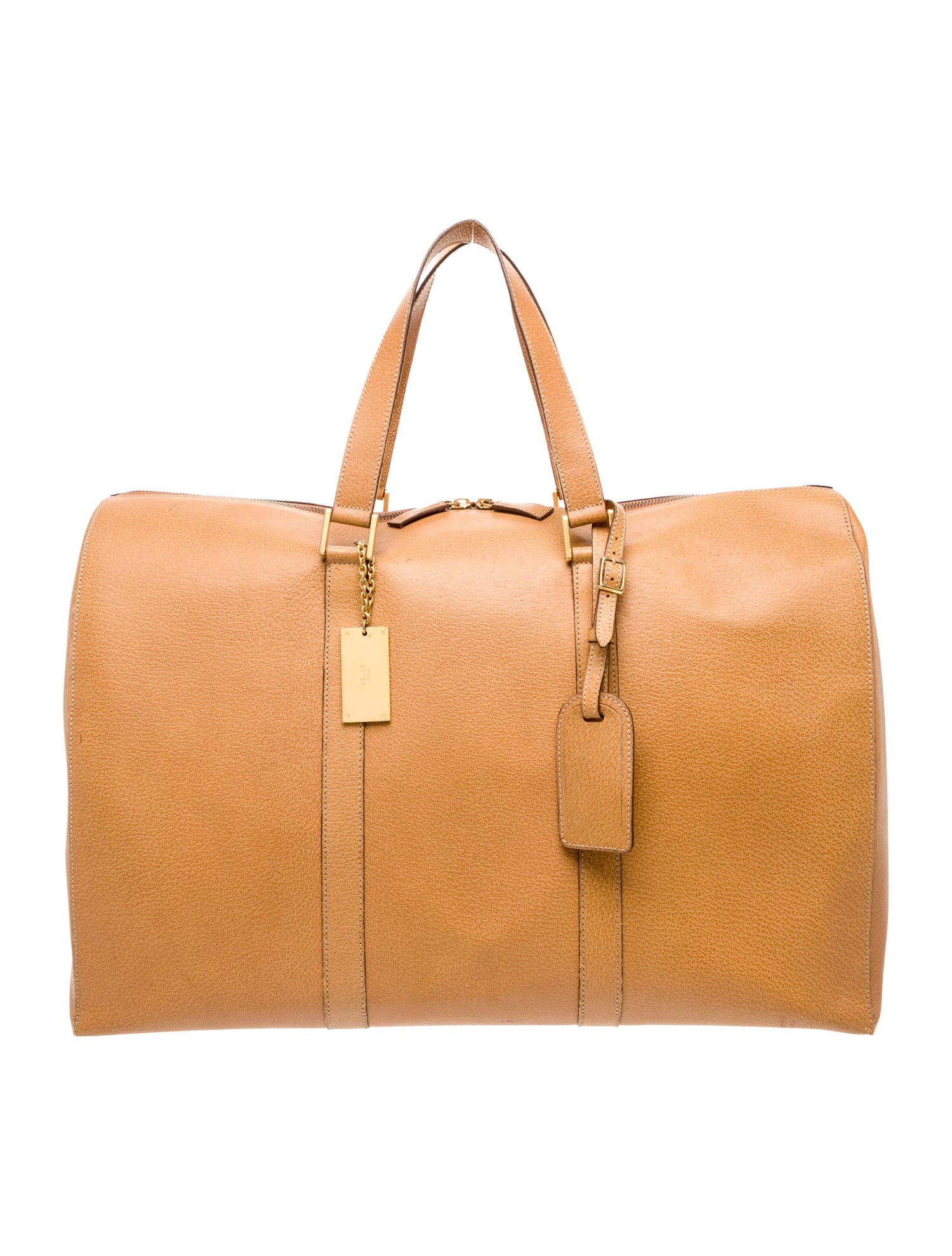 Celine Leather Vintage Duffle Vintage