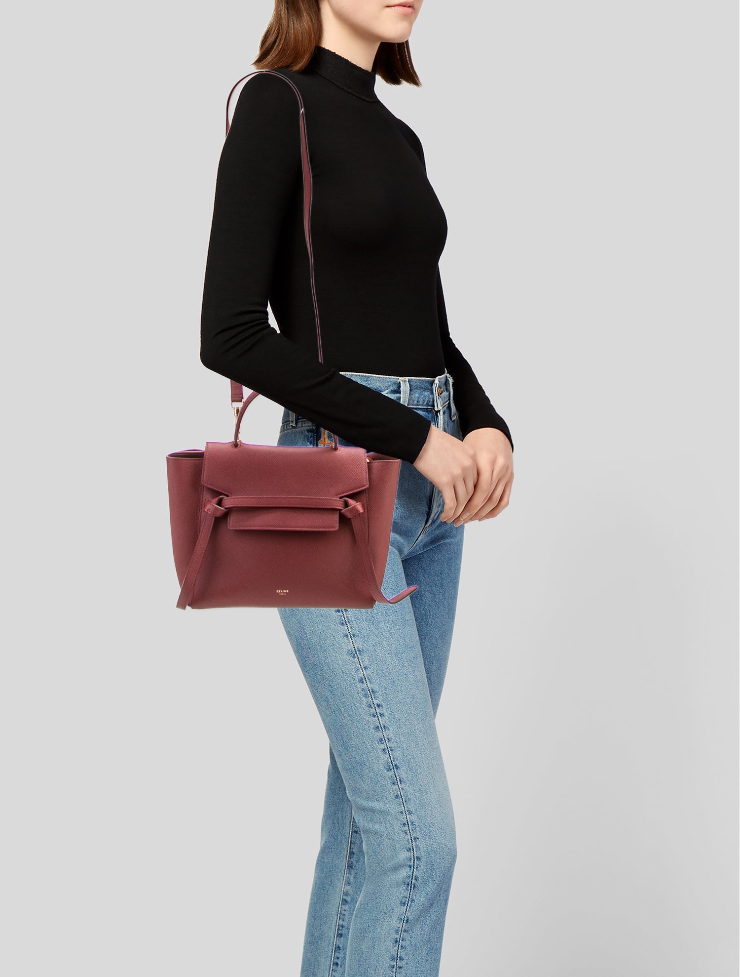 Celine Leather Belt Bag