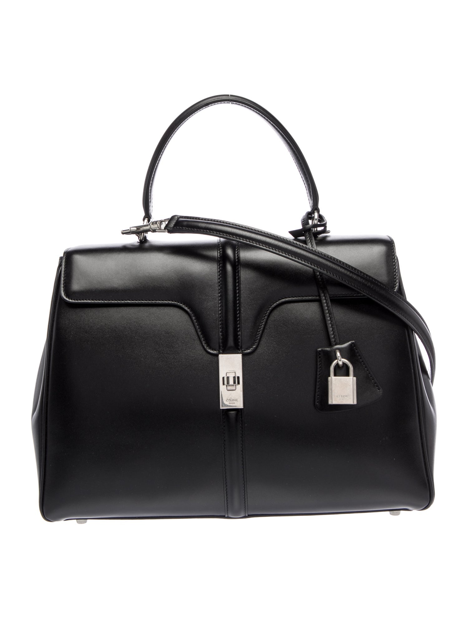 Celine Leather 16 Bag Large