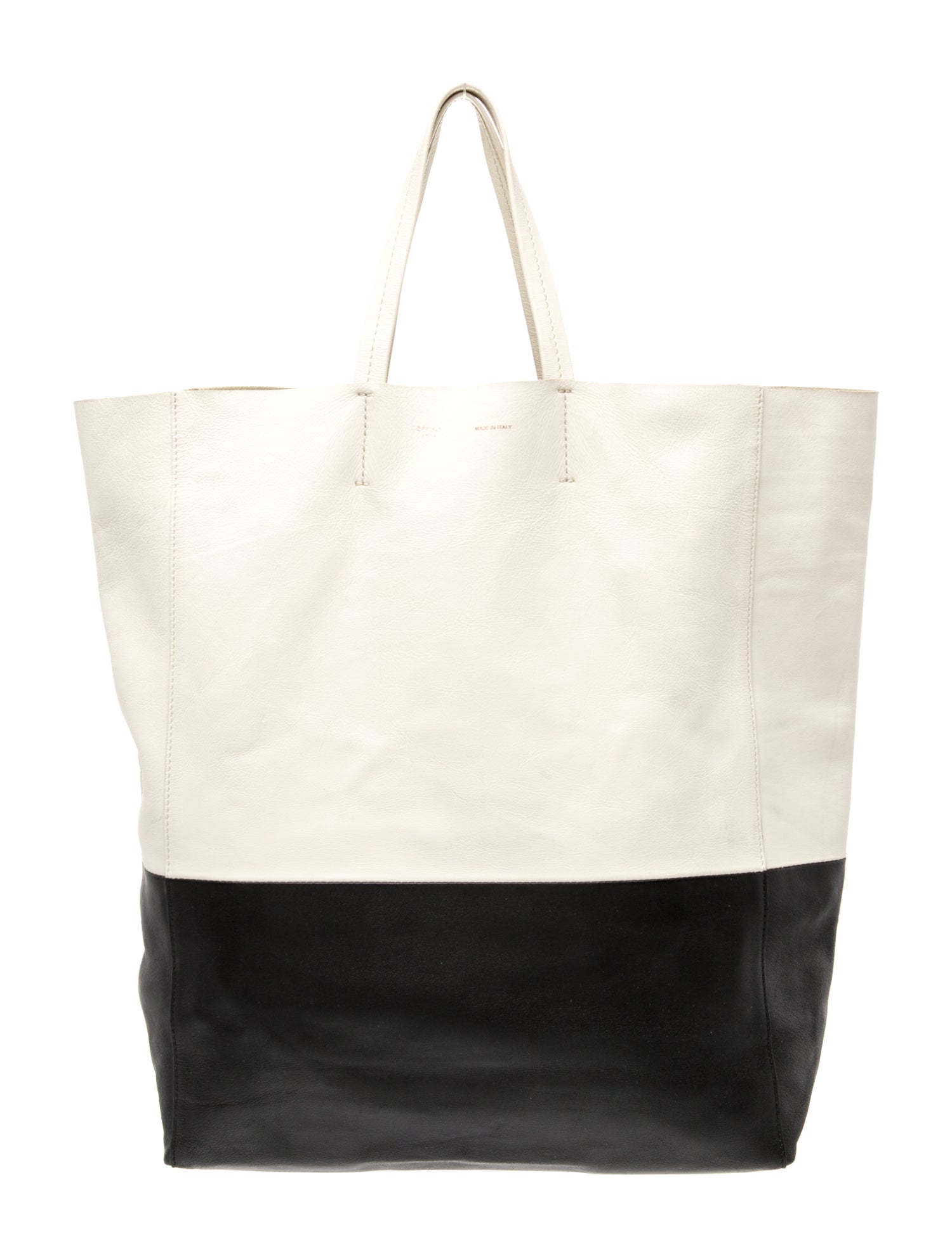 Celine Leather Vertical Cabas