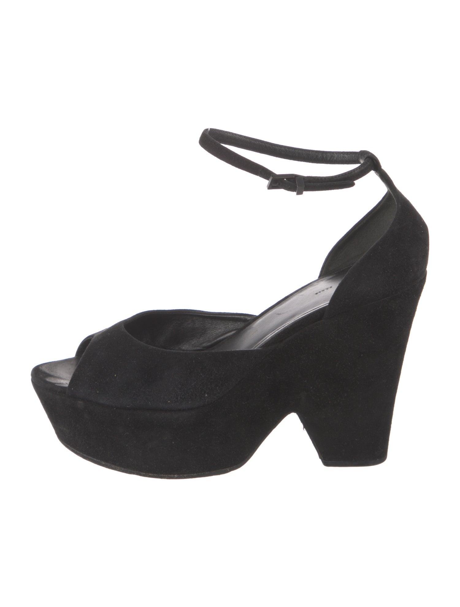 Celine Suede D'Orsay Pumps