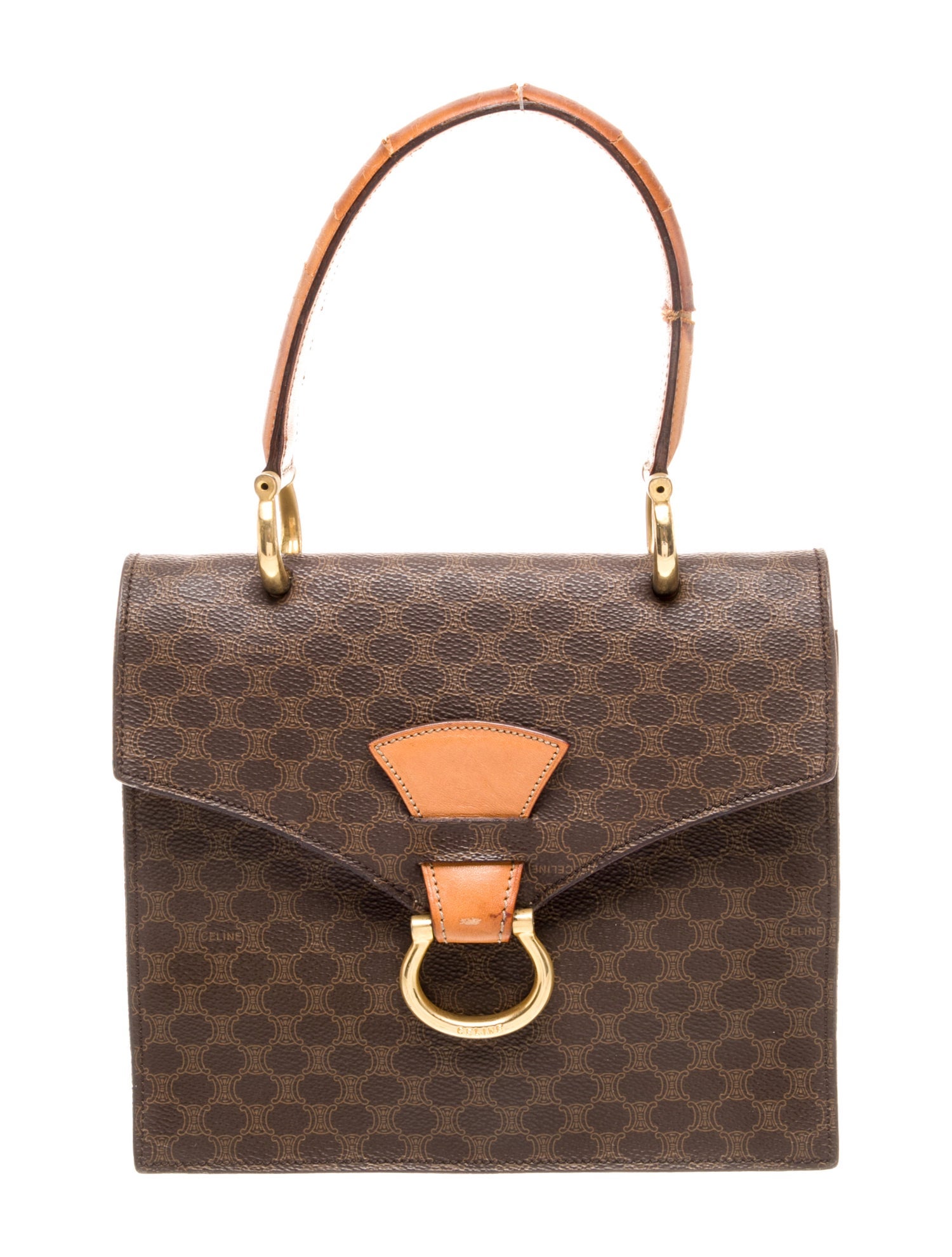 Celine Triomphe Top Handle Bag