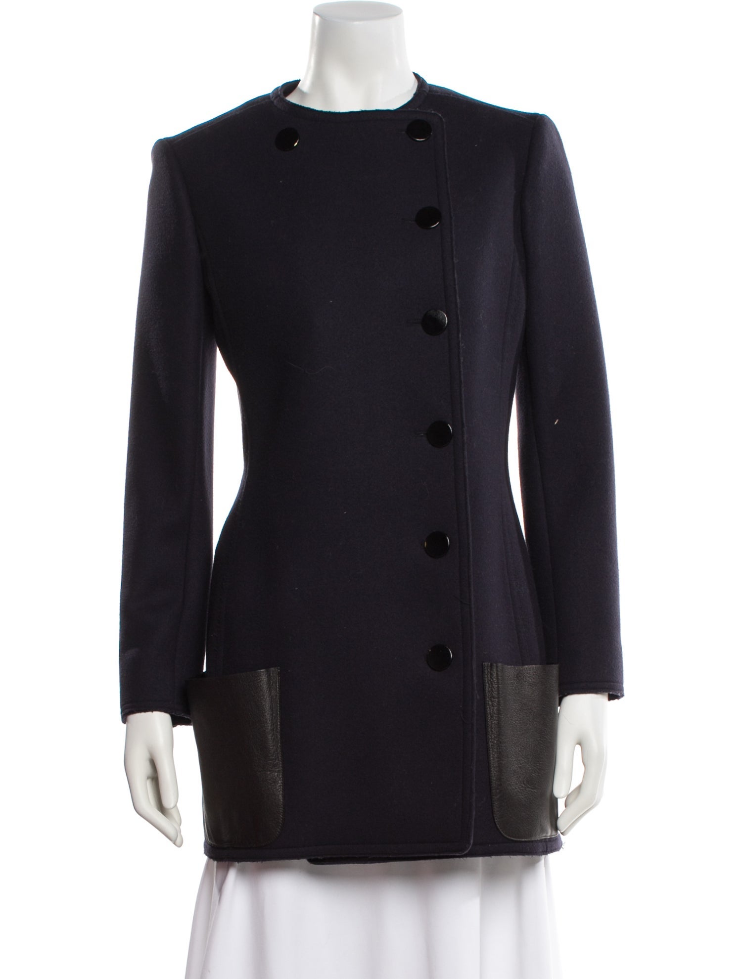 Celine Wool Peacoat