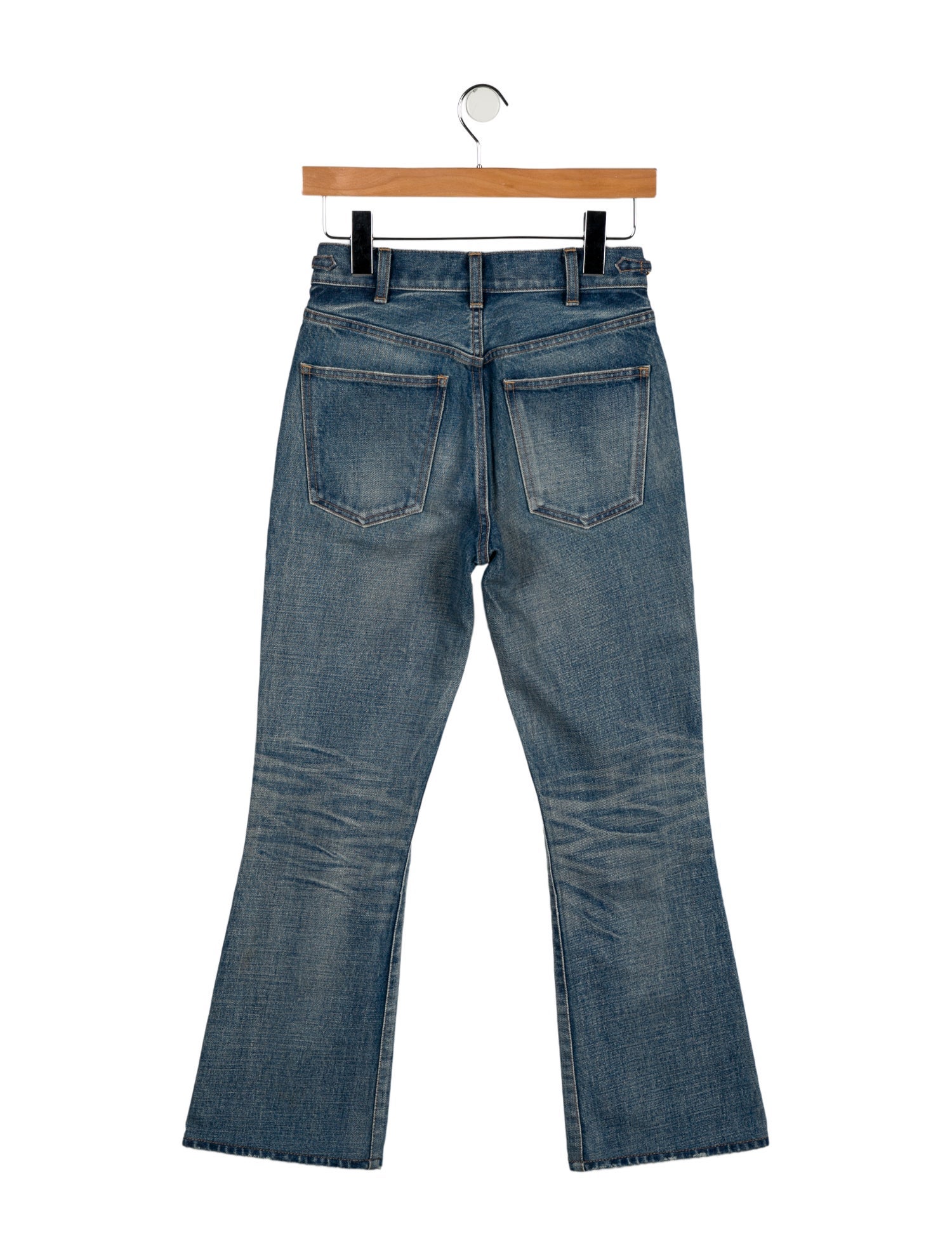 Celine High-Rise Wide Leg Jeans