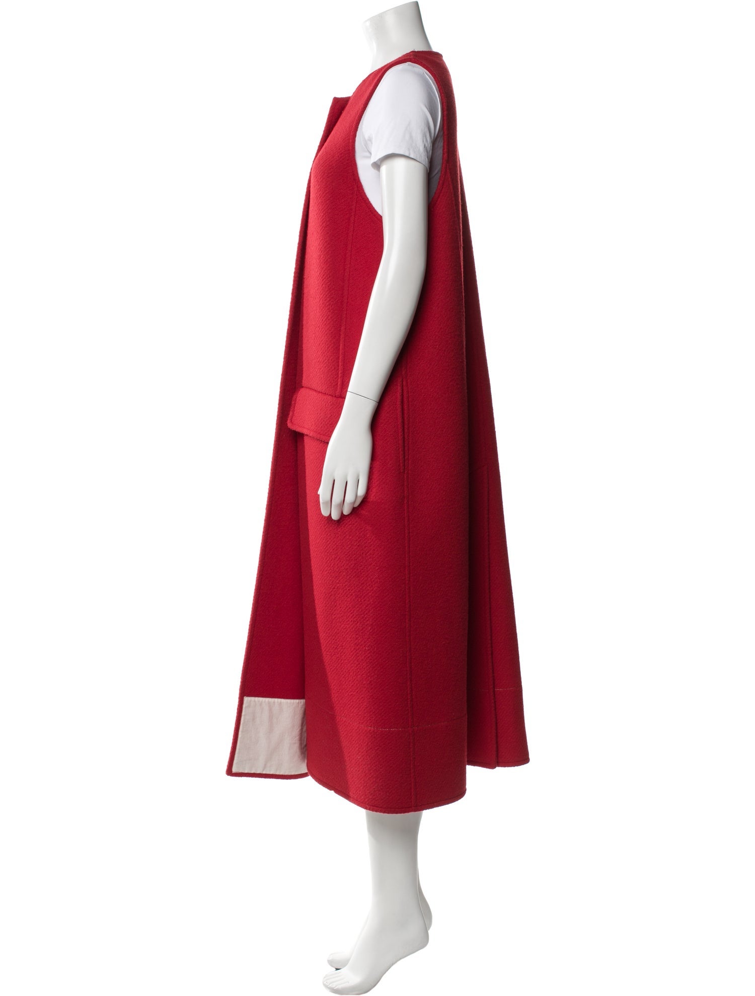 Celine Virgin Wool Long Dress