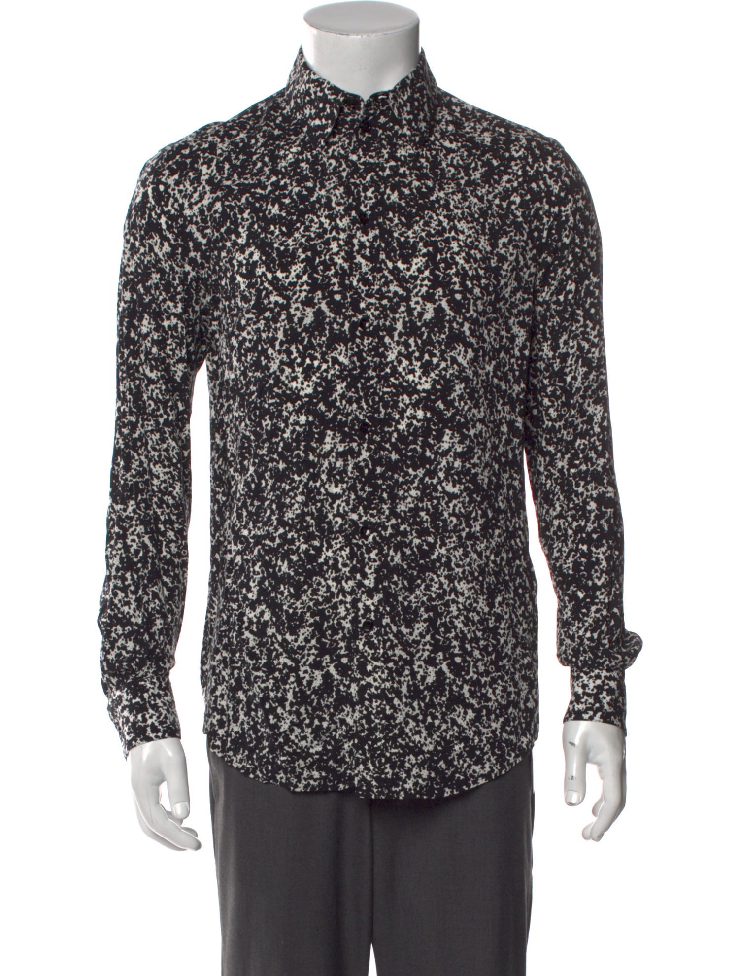 Celine Printed Long Sleeve Shirt