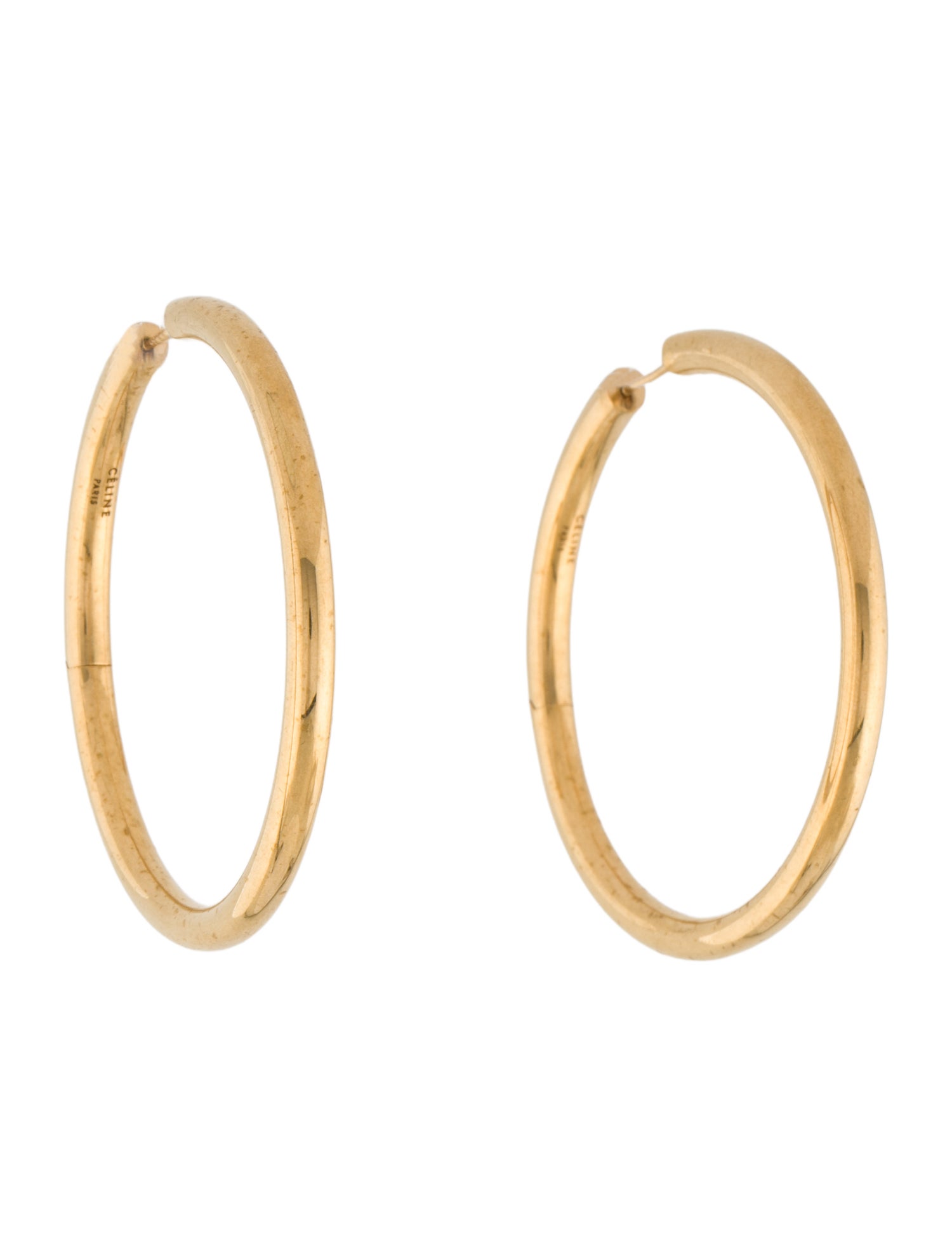 Celine Hinged Hoop Earrings