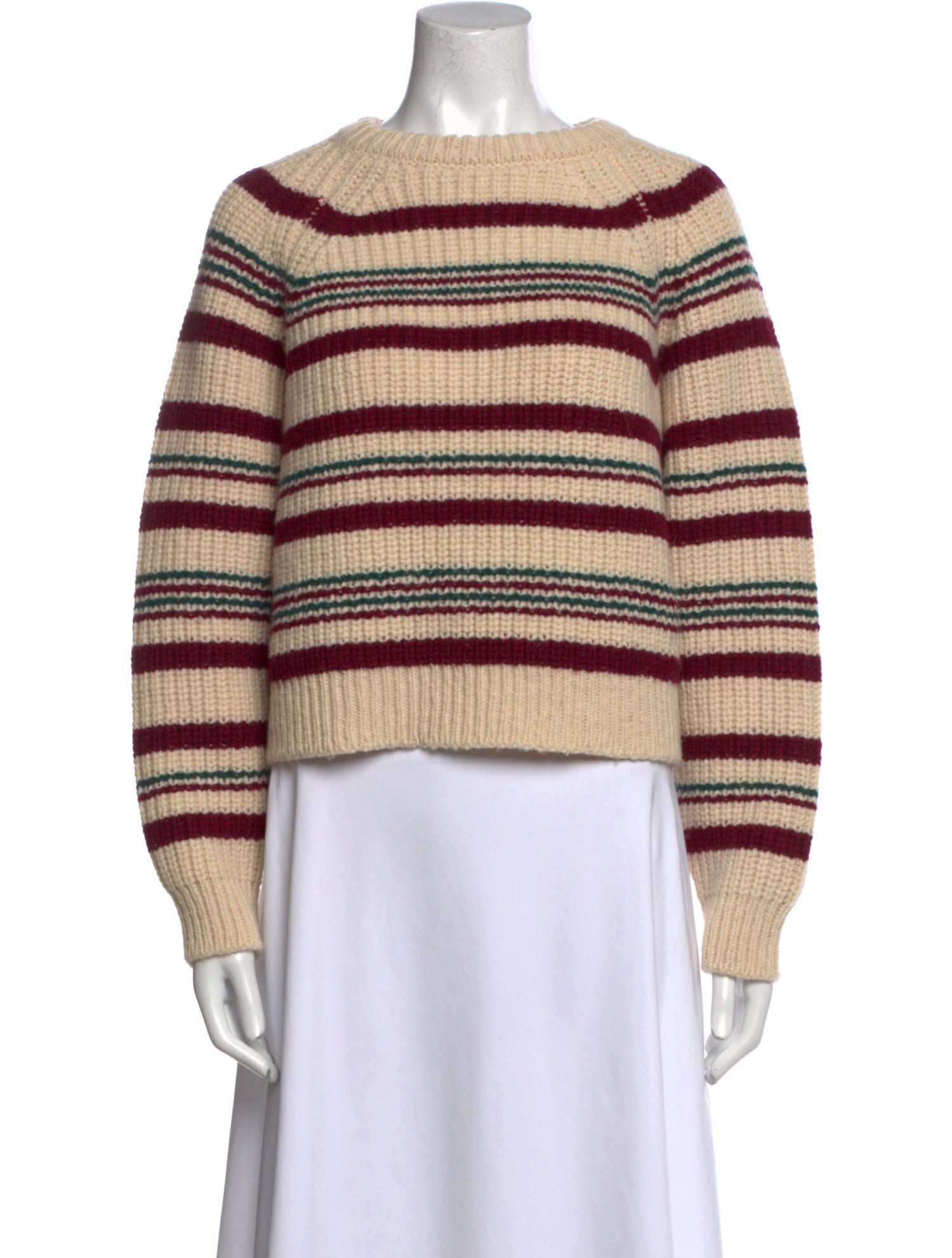 Celine Wool Striped Sweater