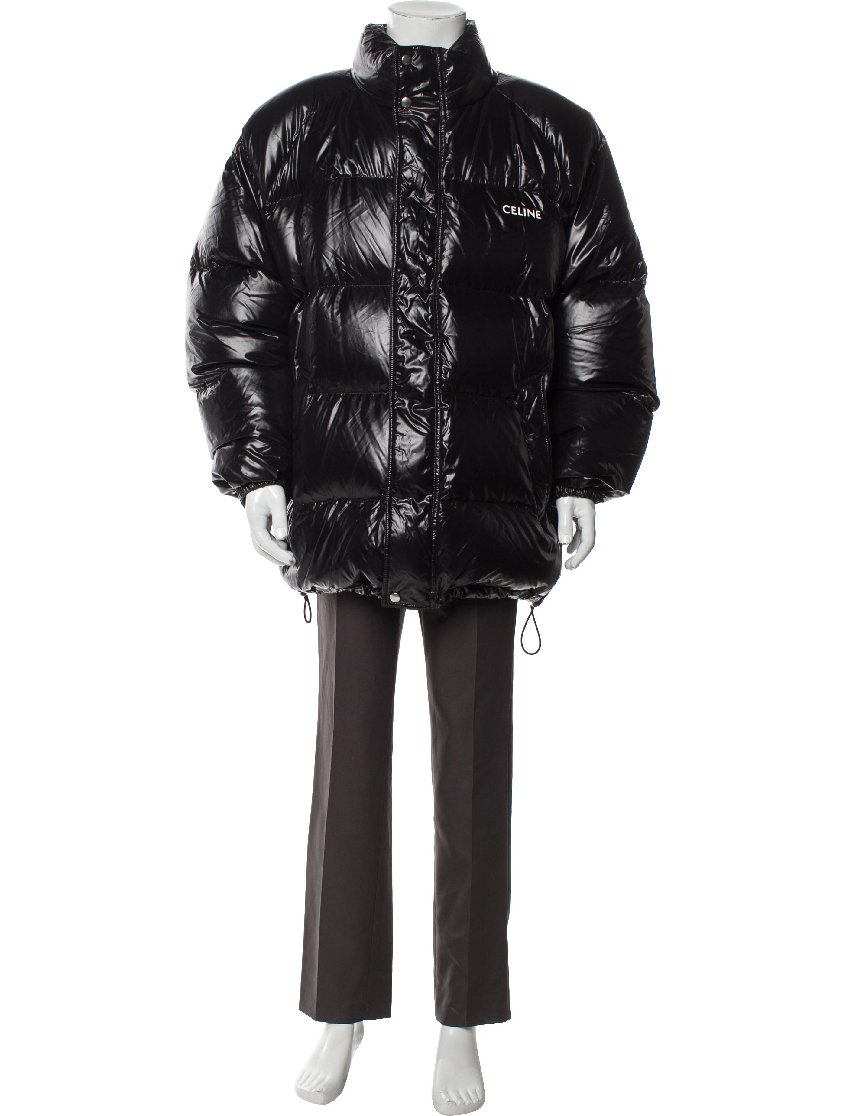 Celine 2021 Logo Puffer Puffer Coat w/ Tags