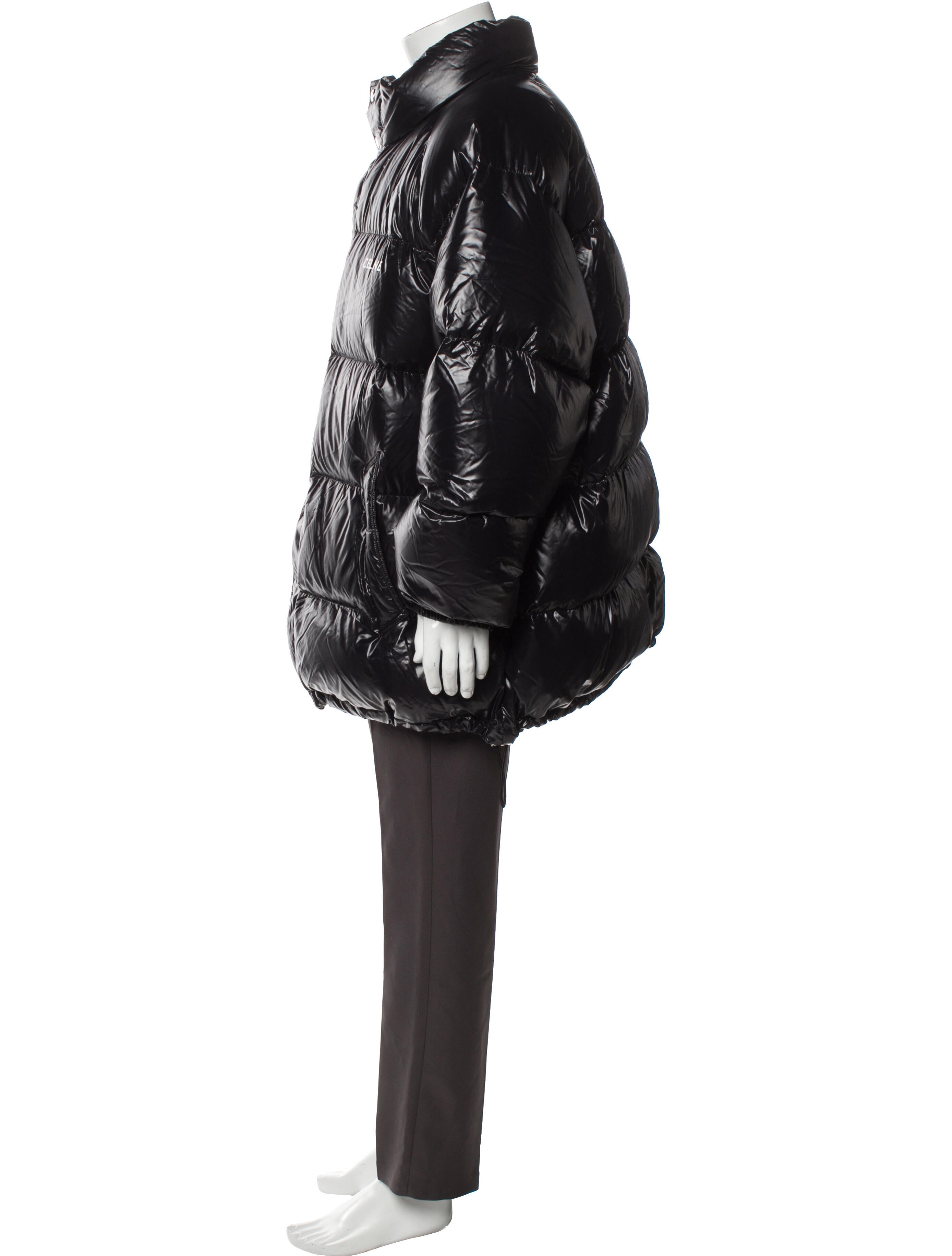 Celine 2021 Logo Puffer Puffer Coat w/ Tags