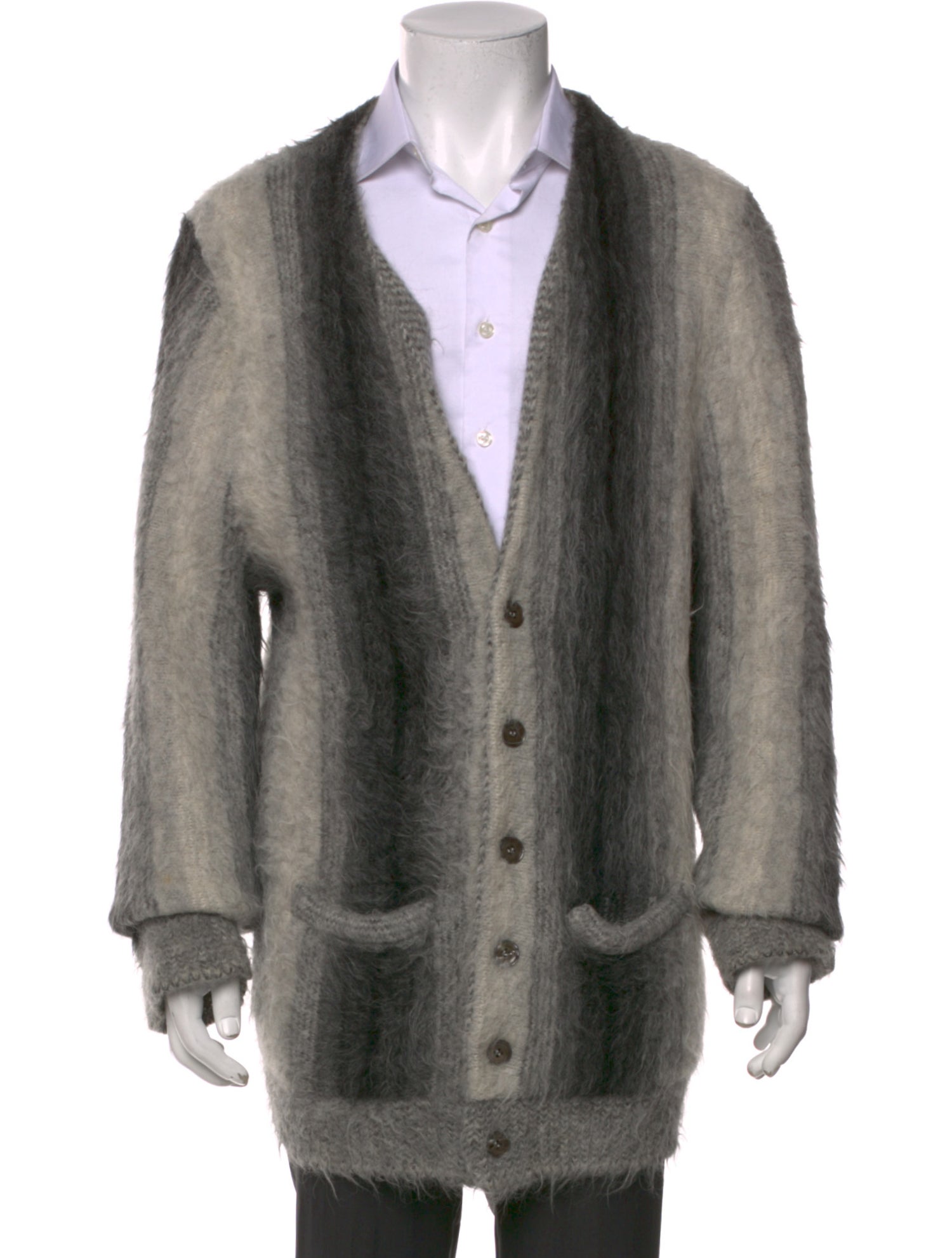 Celine Alpaca Printed Cardigan