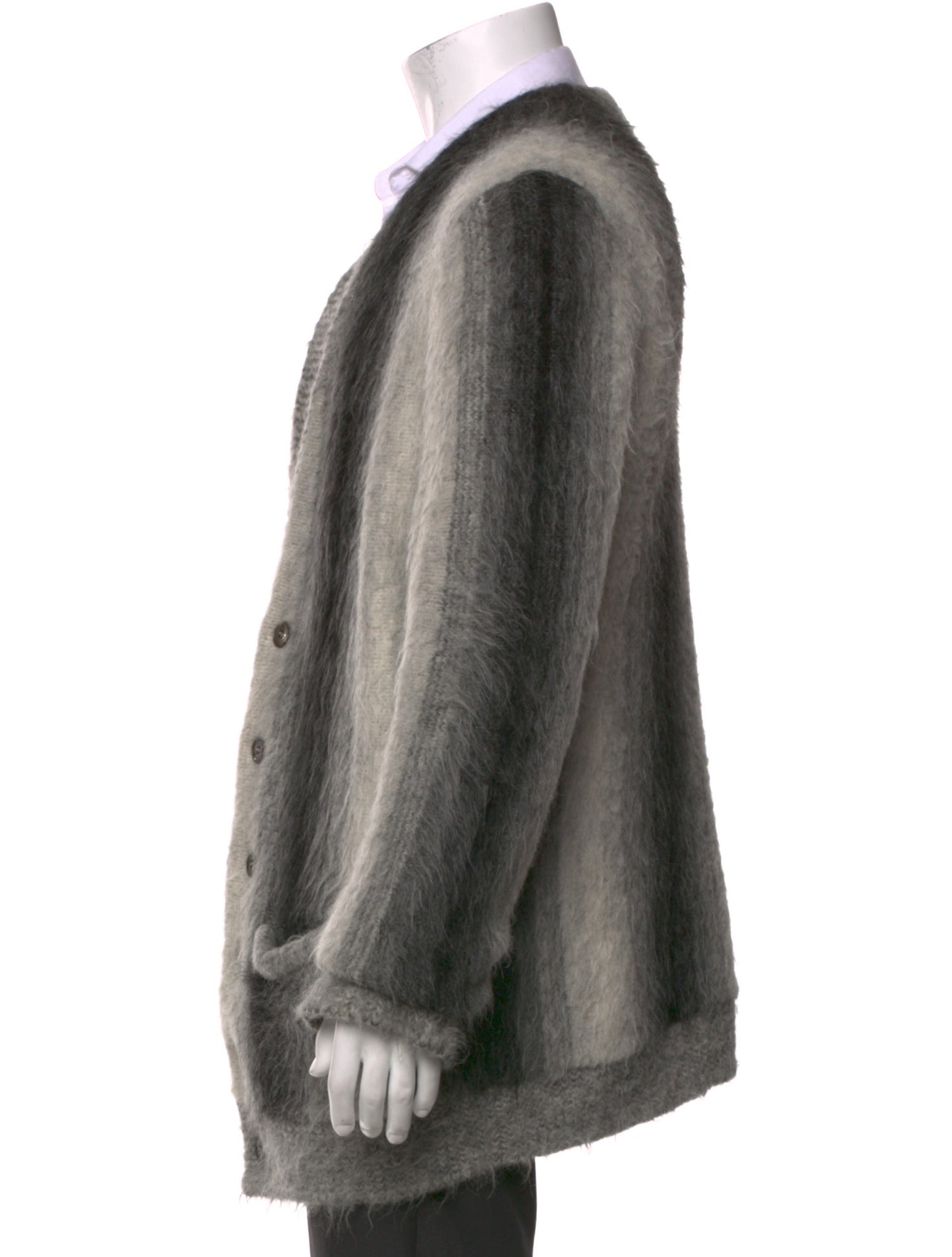 Celine Alpaca Printed Cardigan