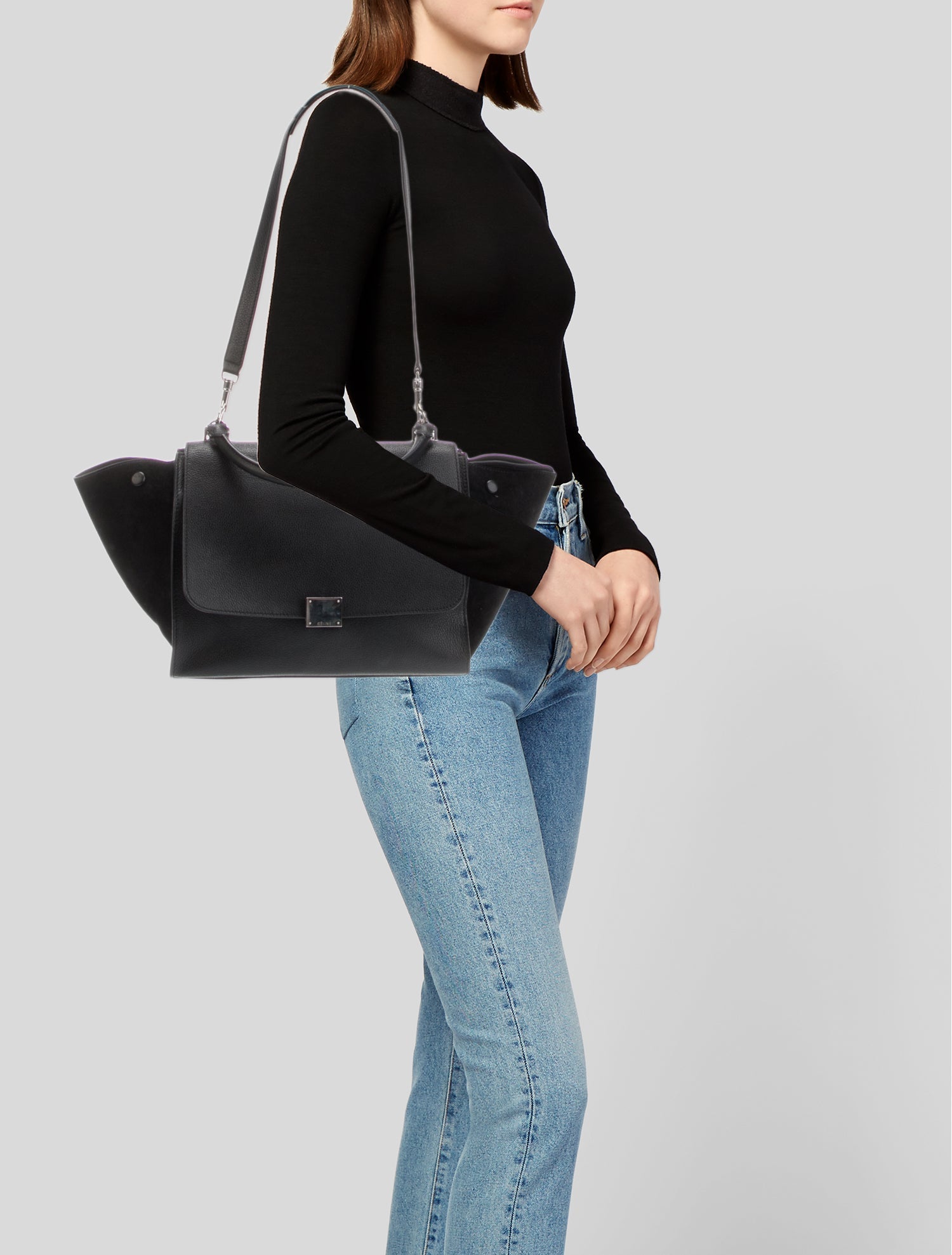 Celine Leather Trapeze Medium