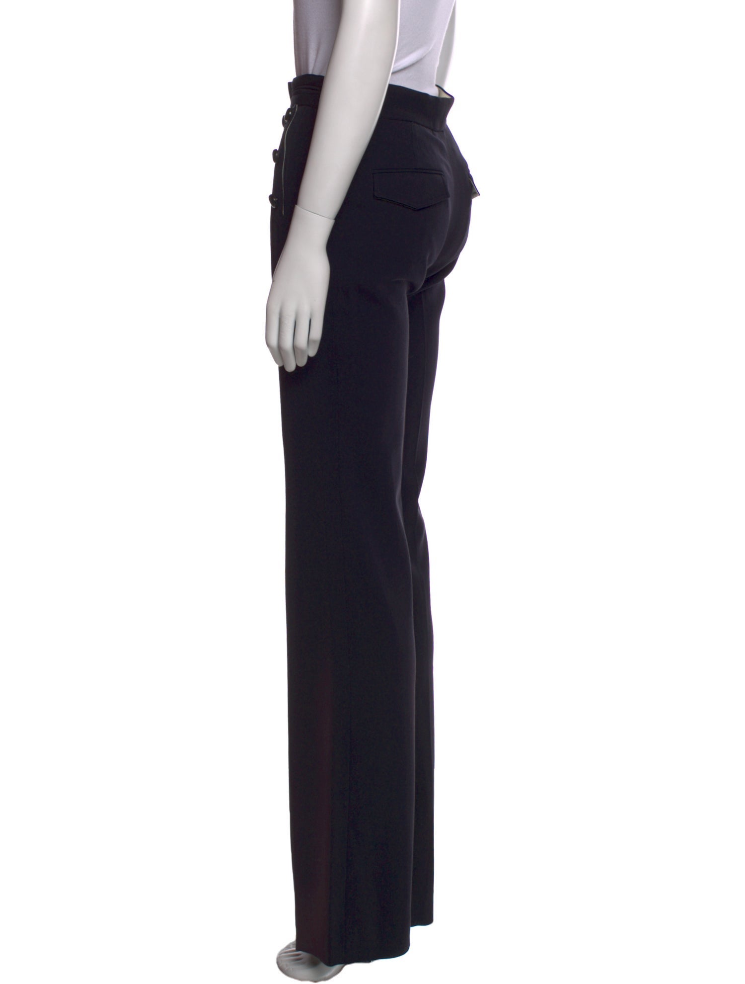 Celine Wool Wide Leg Pants