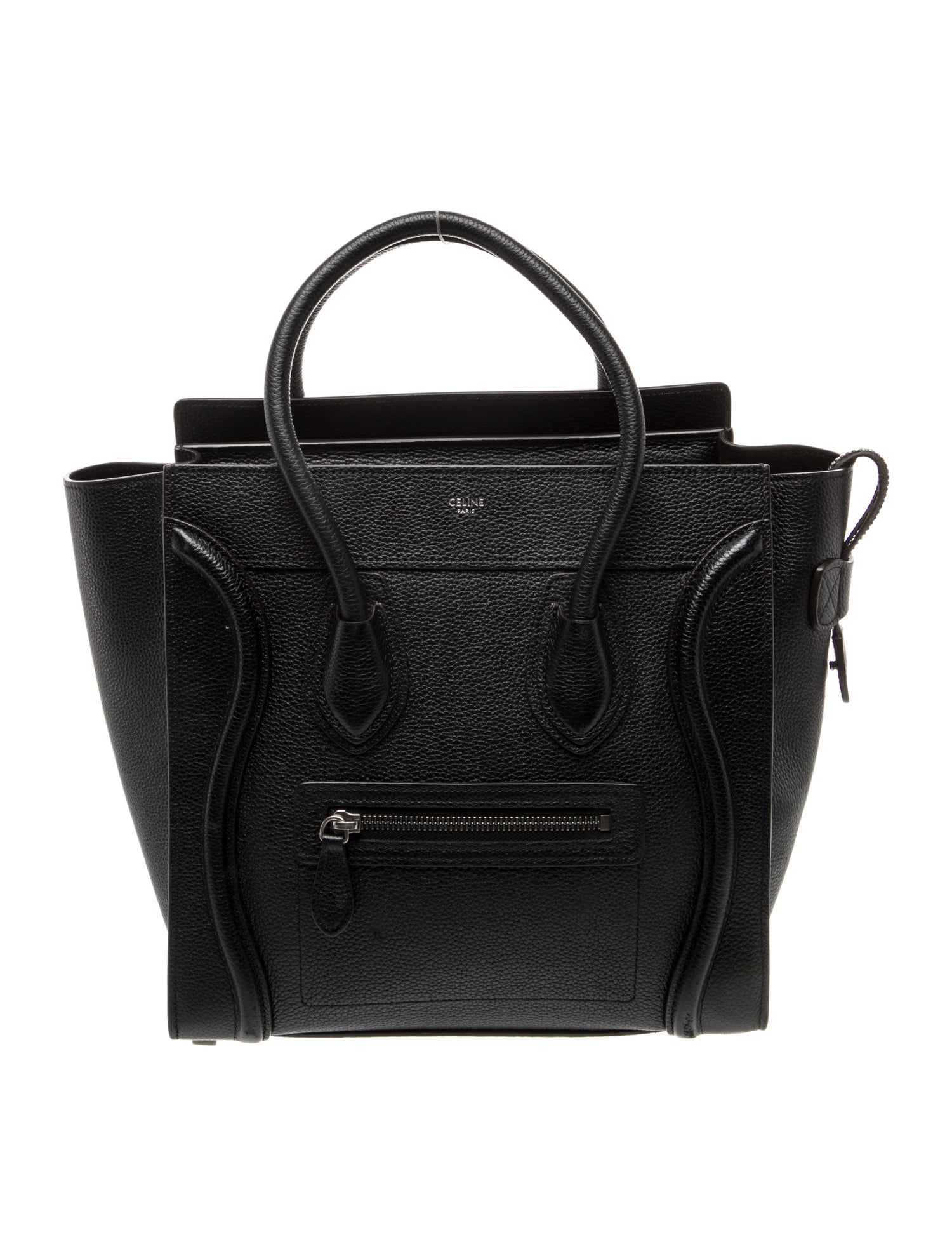 Celine Leather Luggage Micro