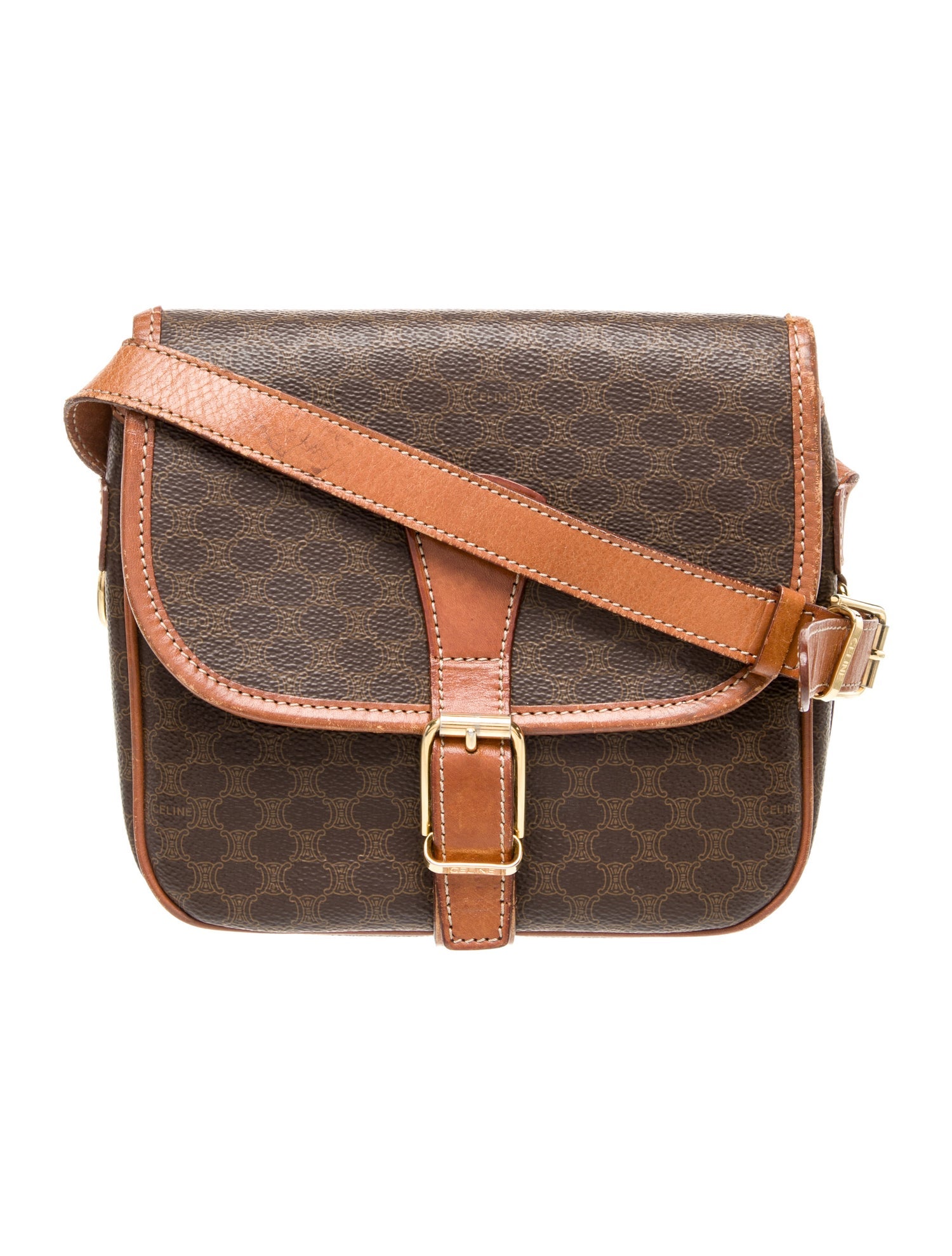 Celine Macadam Messenger Bag Vintage