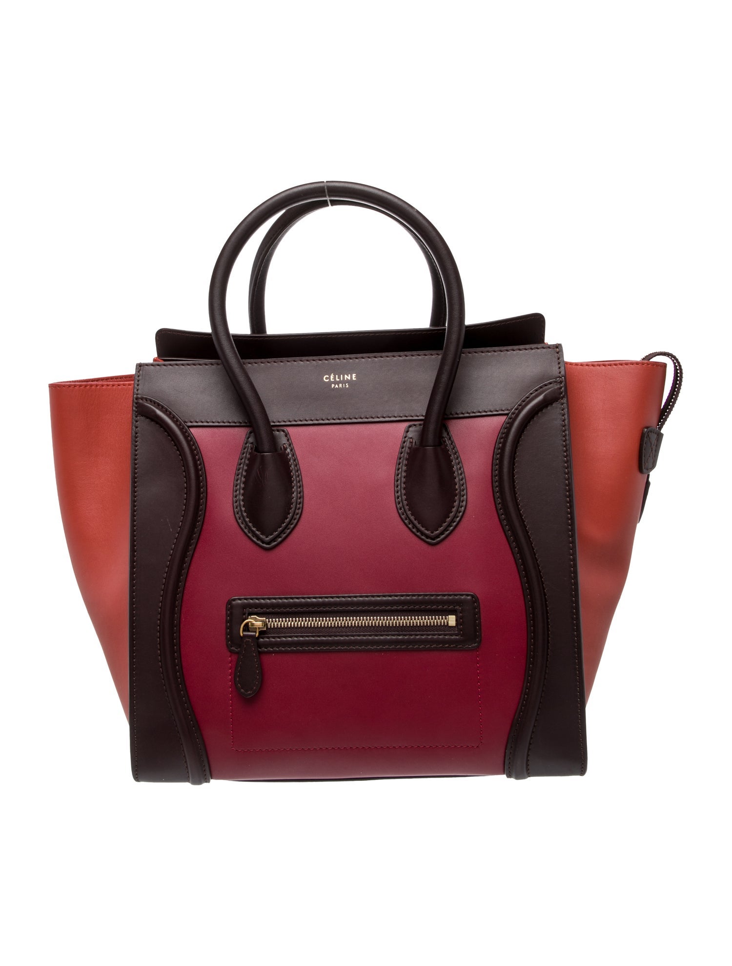 Celine Leather Luggage Mini