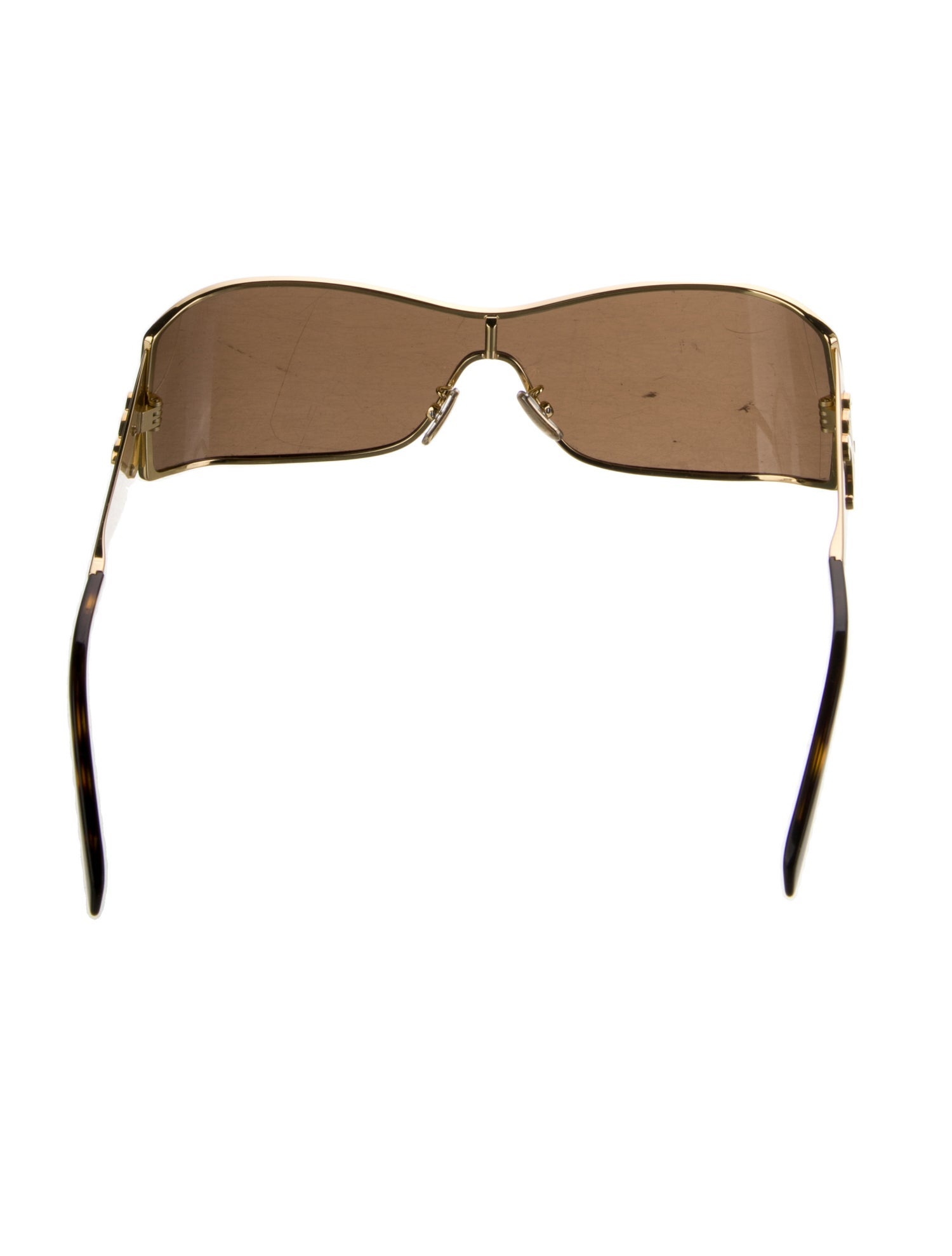 Celine Celine Maxi Metal Triomphe Signature Logo Sunglasses