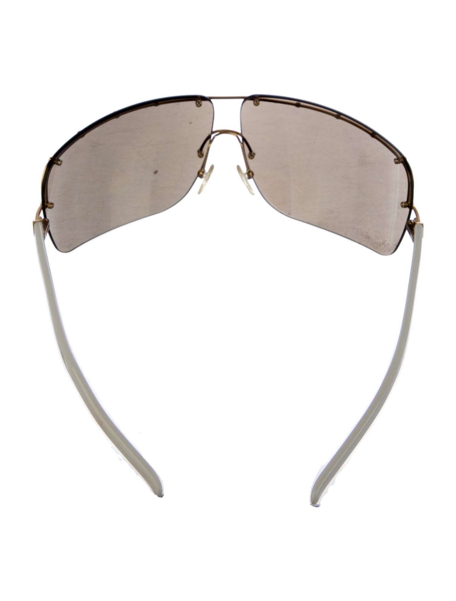 Celine Shield Mirrored Sunglasses