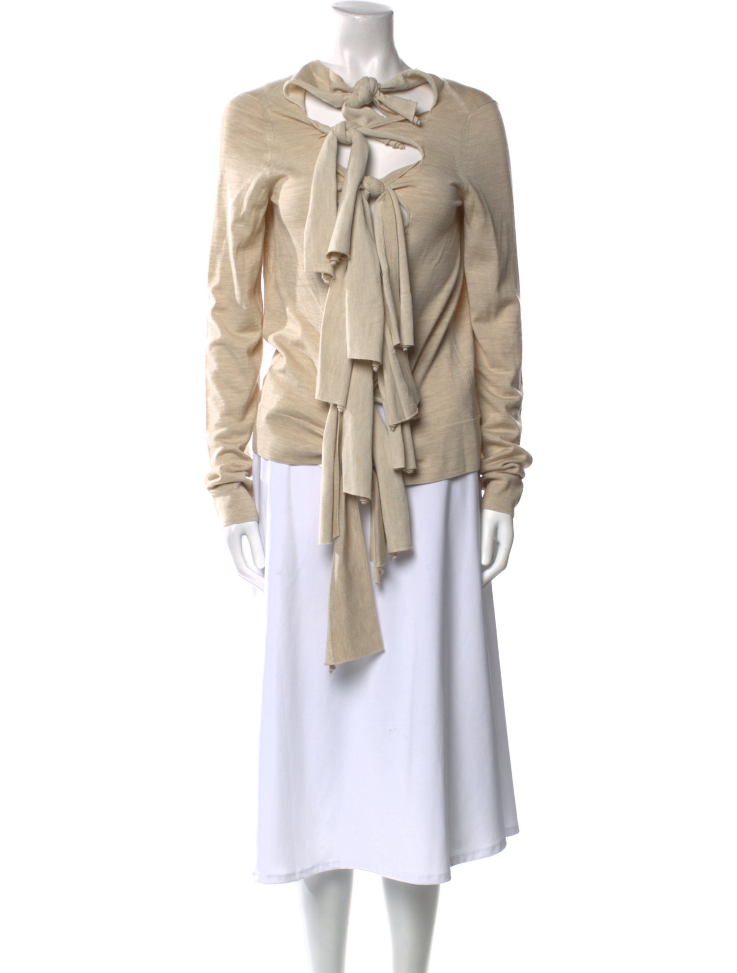 Celine Wool Crew Neck Sweater