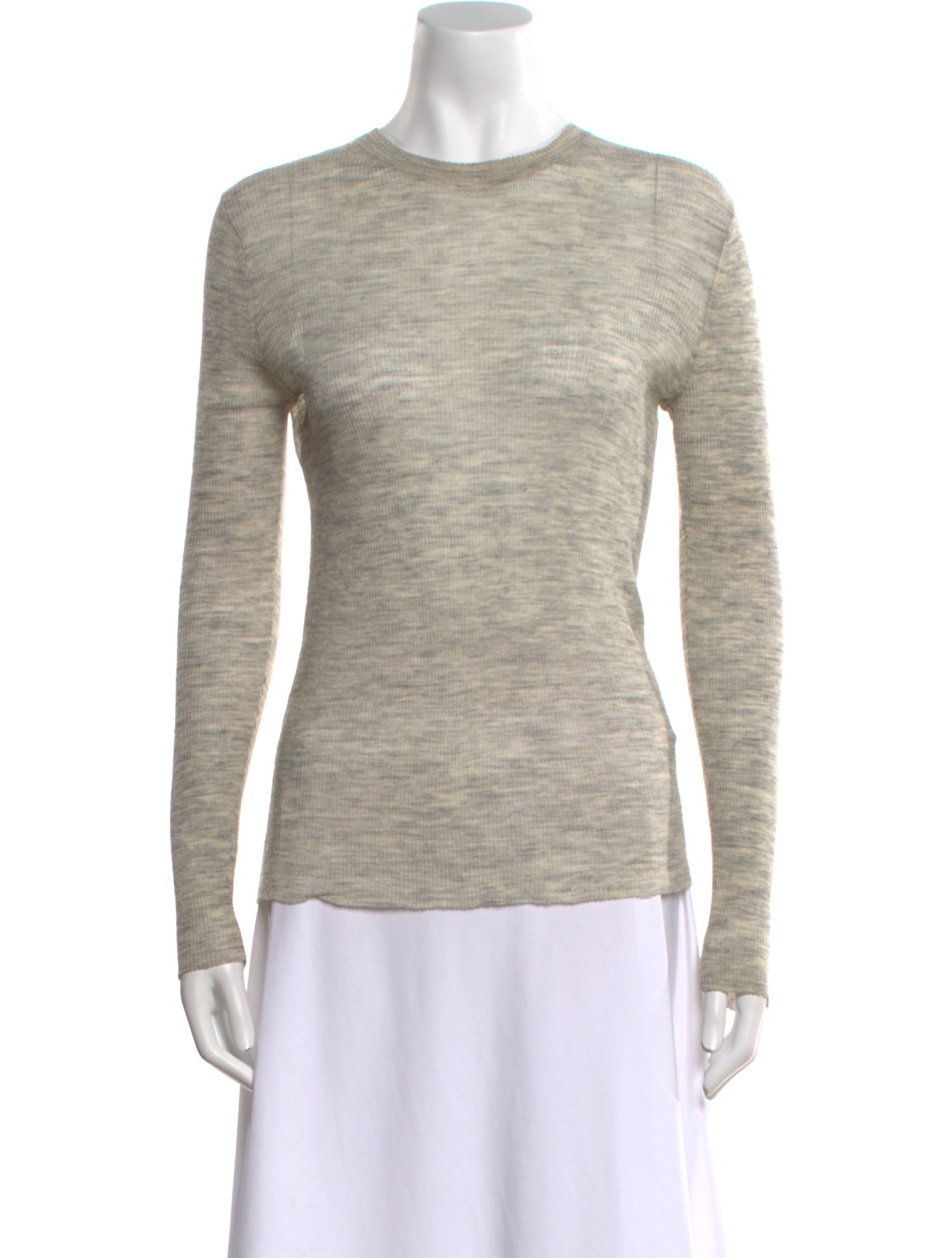 Celine Alpaca Crew Neck Sweater