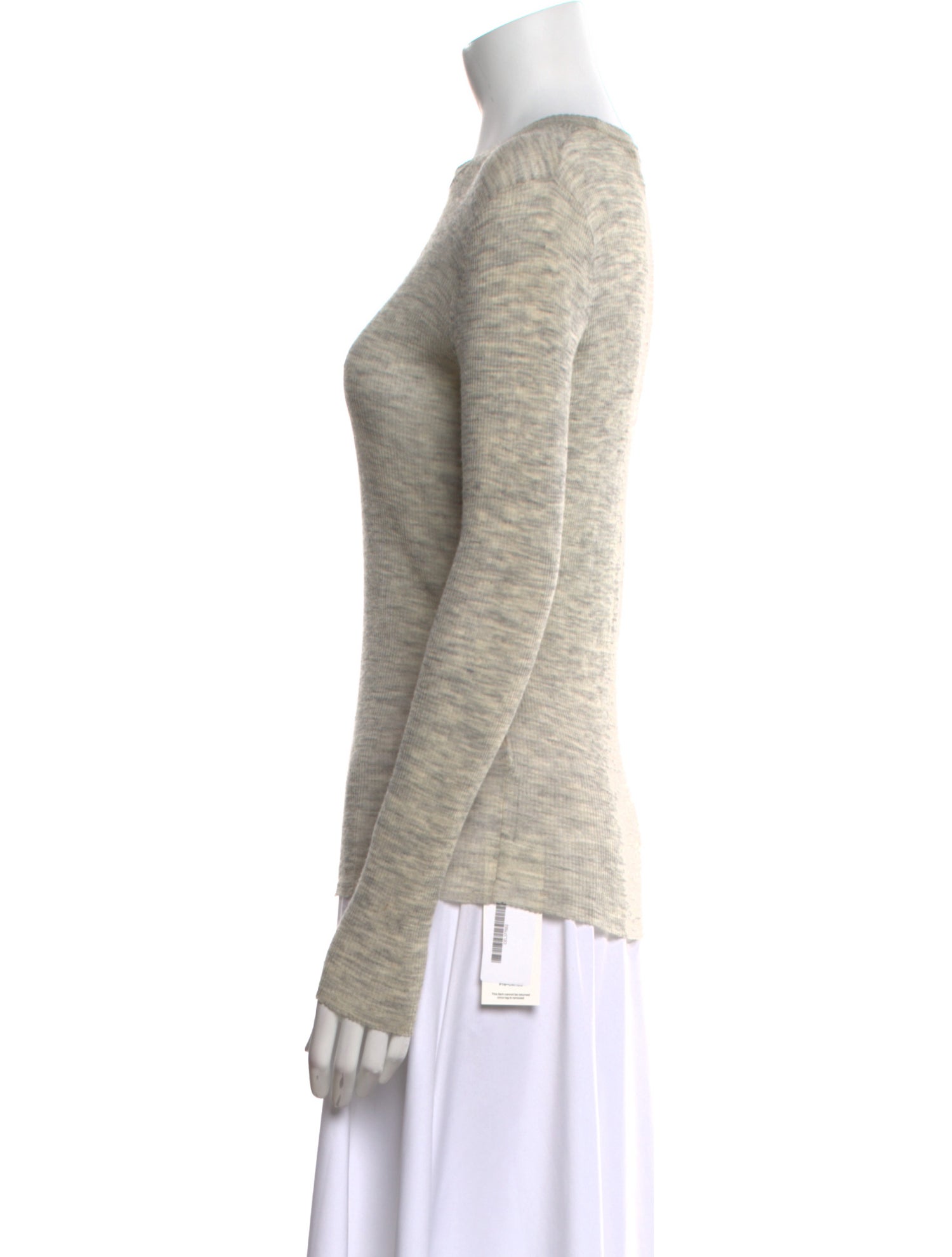 Celine Alpaca Crew Neck Sweater