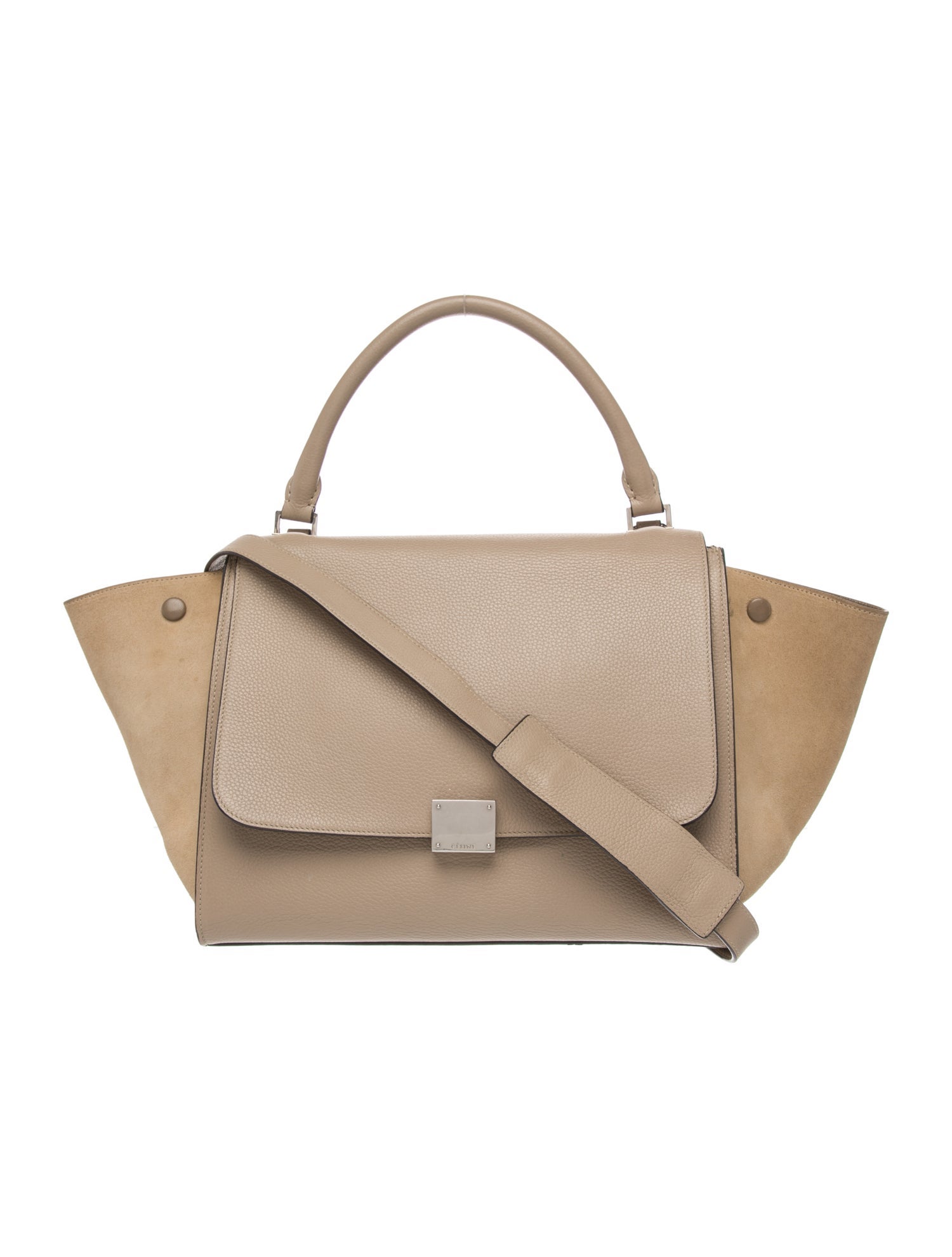Celine Leather Trapeze Small