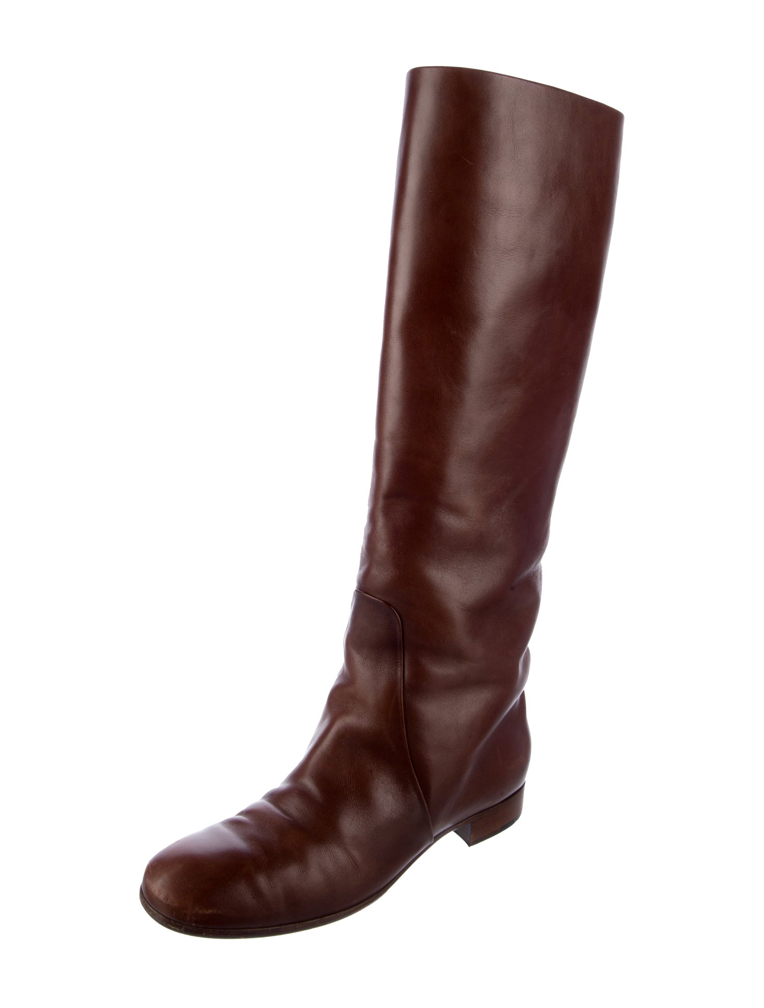 Celine Leather Riding Boots
