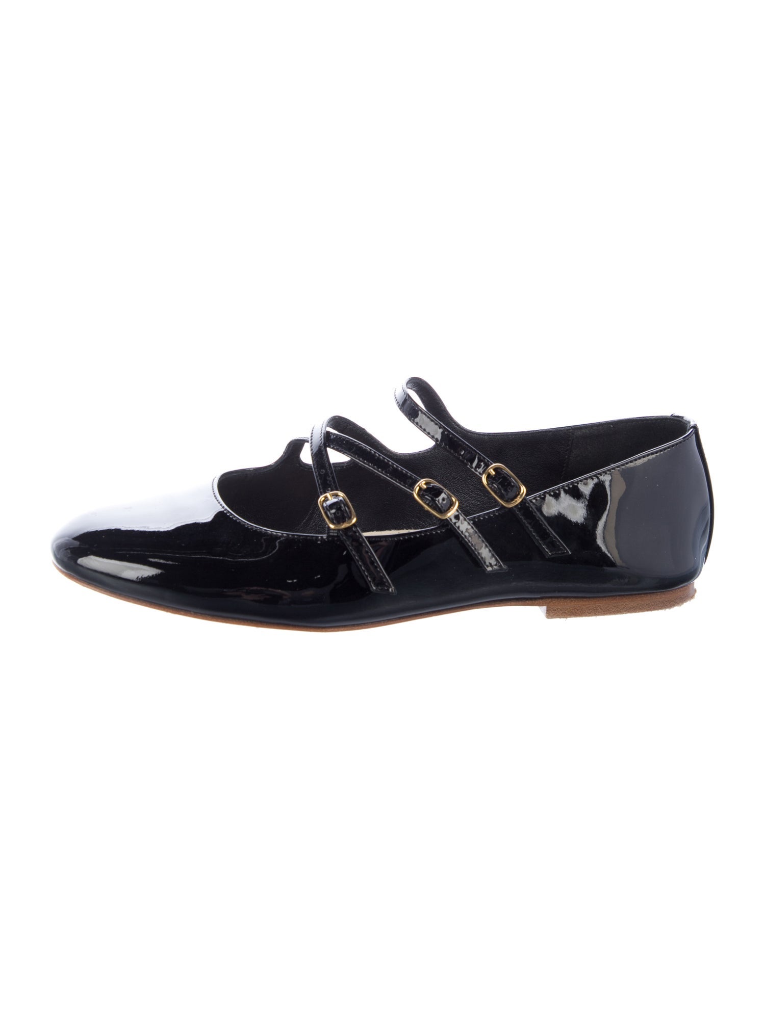 Celine Patent Leather Mary Jane Flats