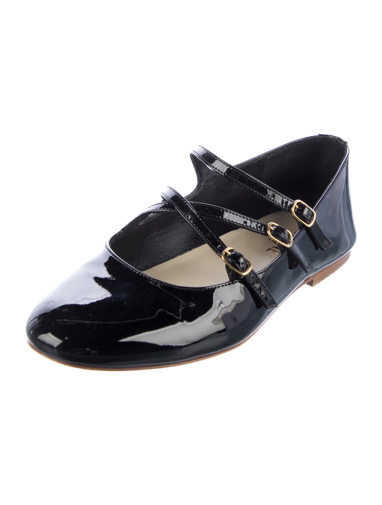 Celine Patent Leather Mary Jane Flats