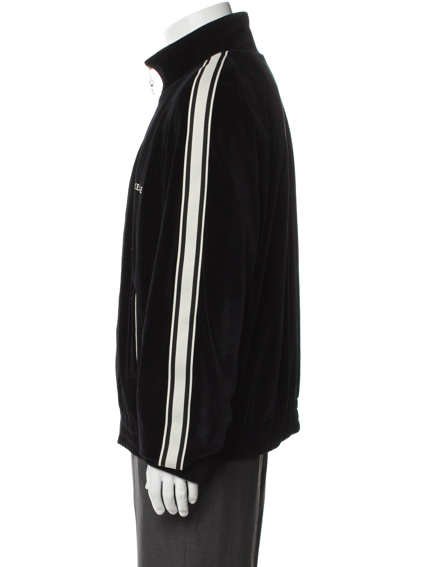 Celine Mock Neck Long Sleeve Sweatshirt