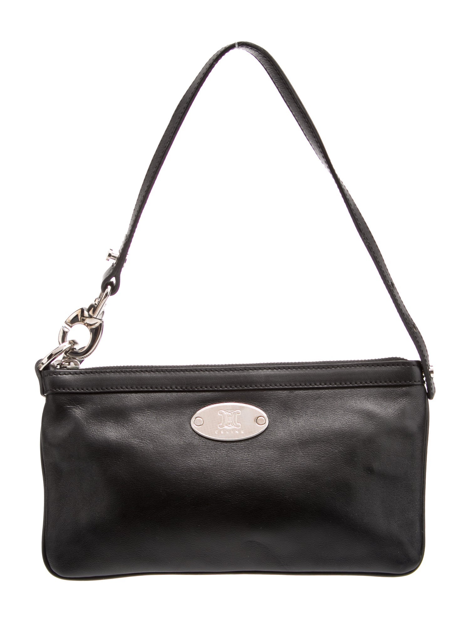 Celine Leather Shoulder Bag Vintage