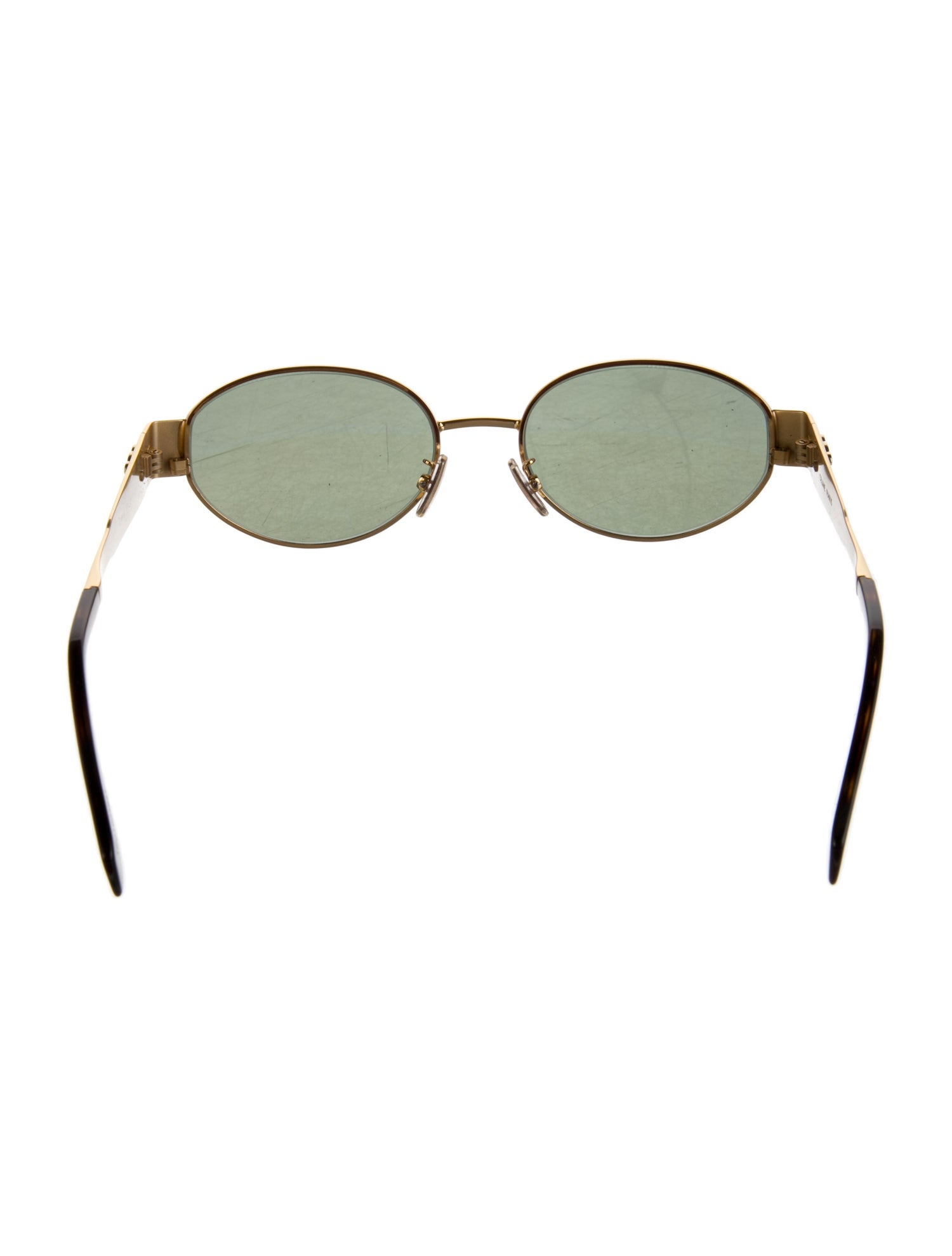 Celine Triomphe Round Sunglasses