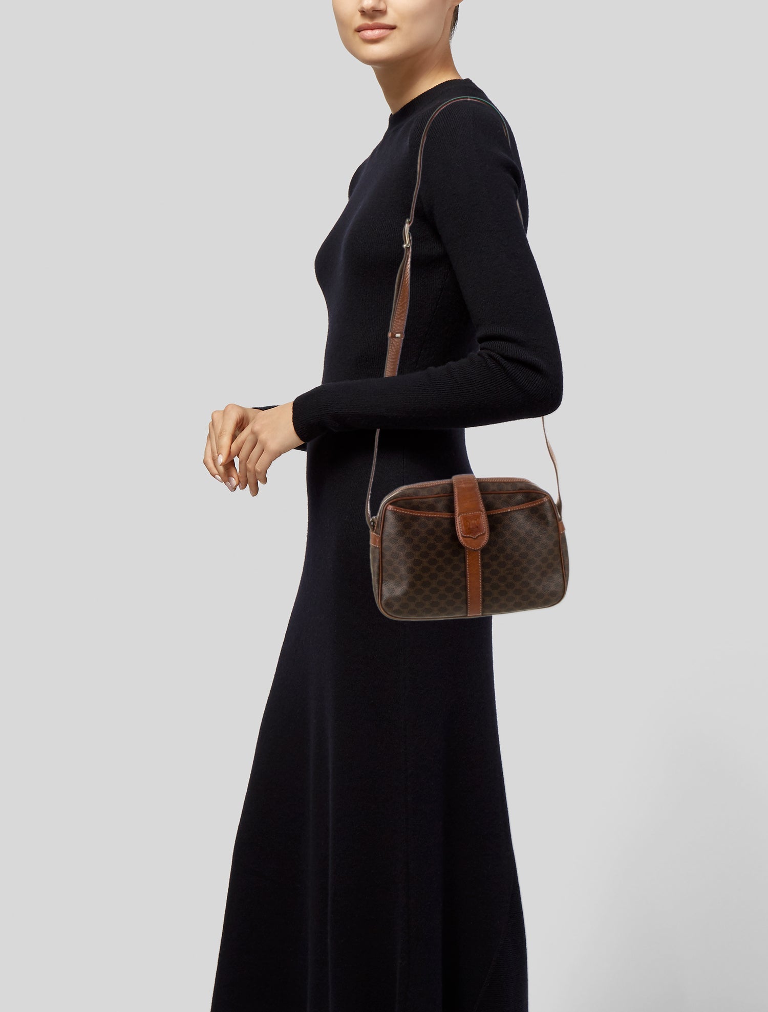 Celine Macadam Messenger Bag Vintage