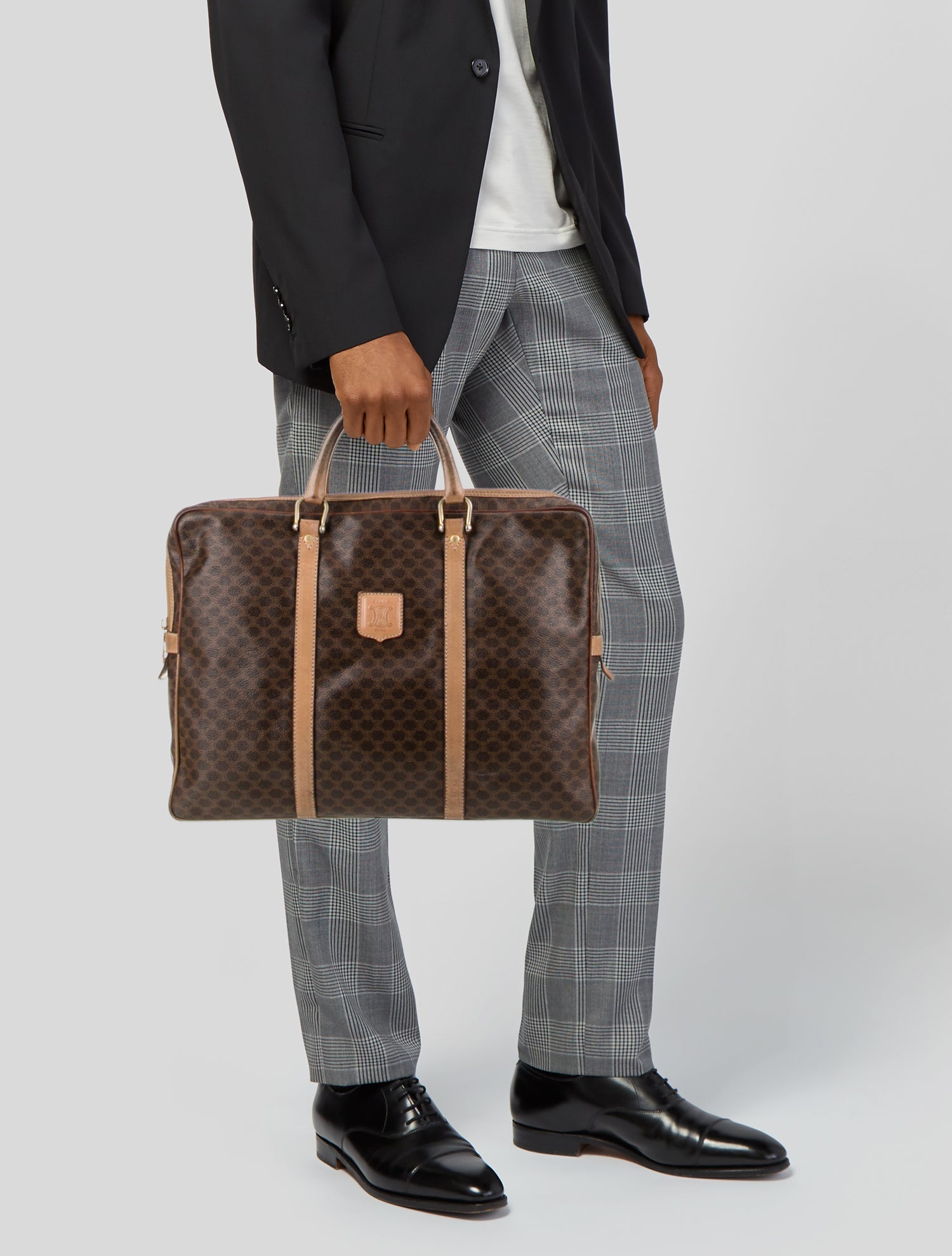 Celine Macadam Briefcase Vintage