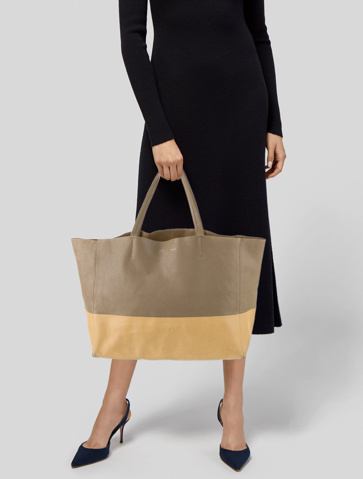 Celine Leather Horizontal Cabas