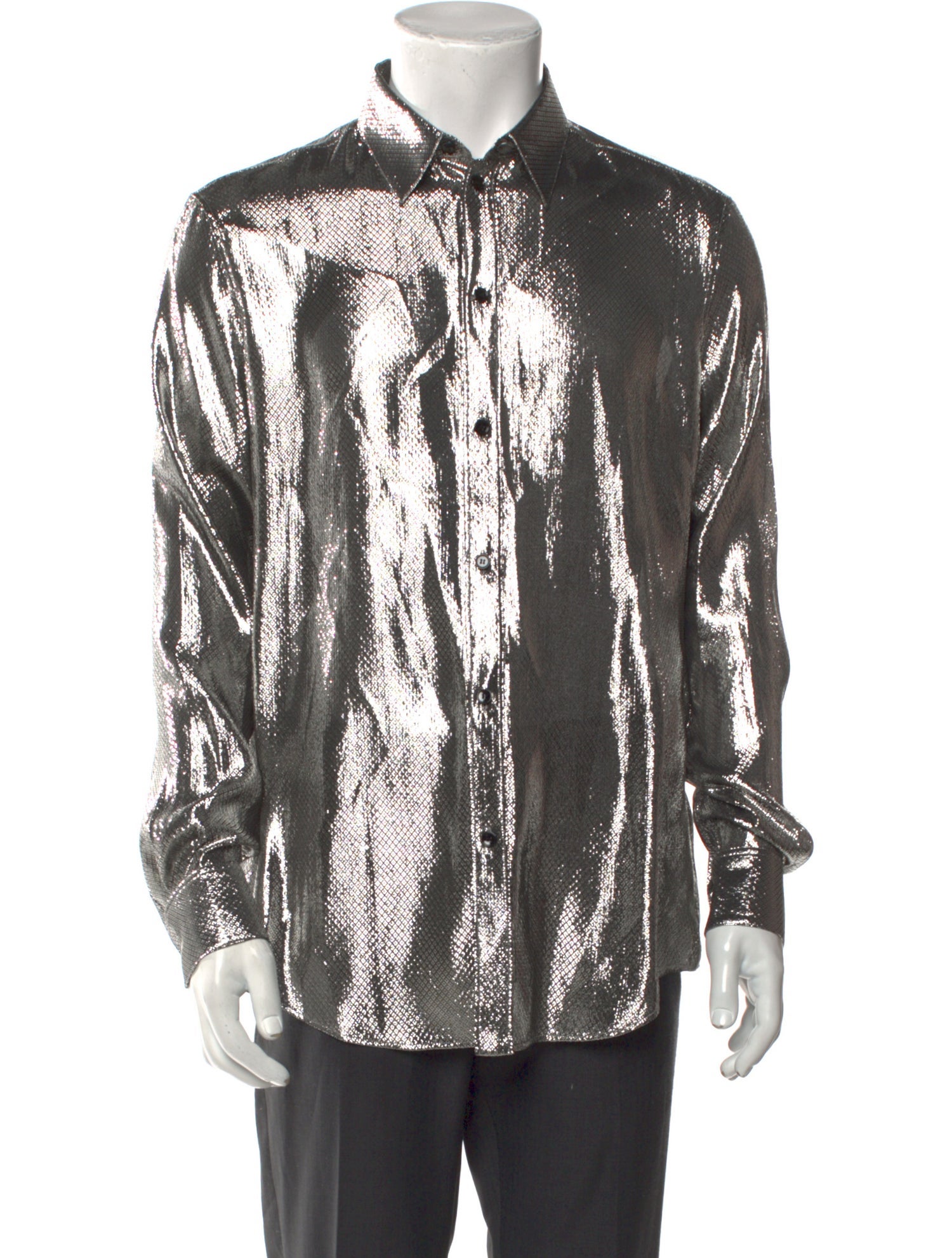 Celine Silk Long Sleeve Shirt w/ Tags