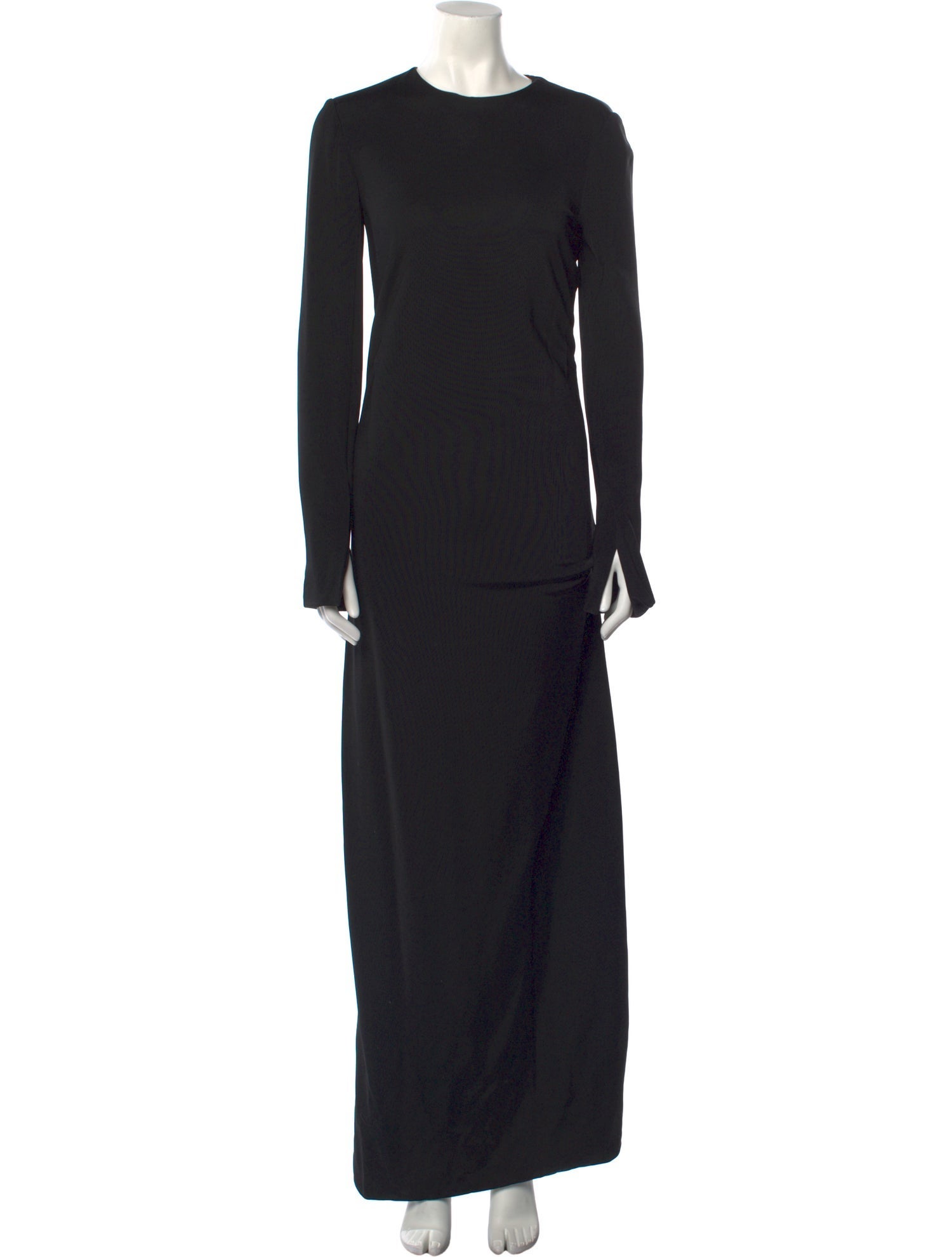 Celine Crew Neck Long Dress