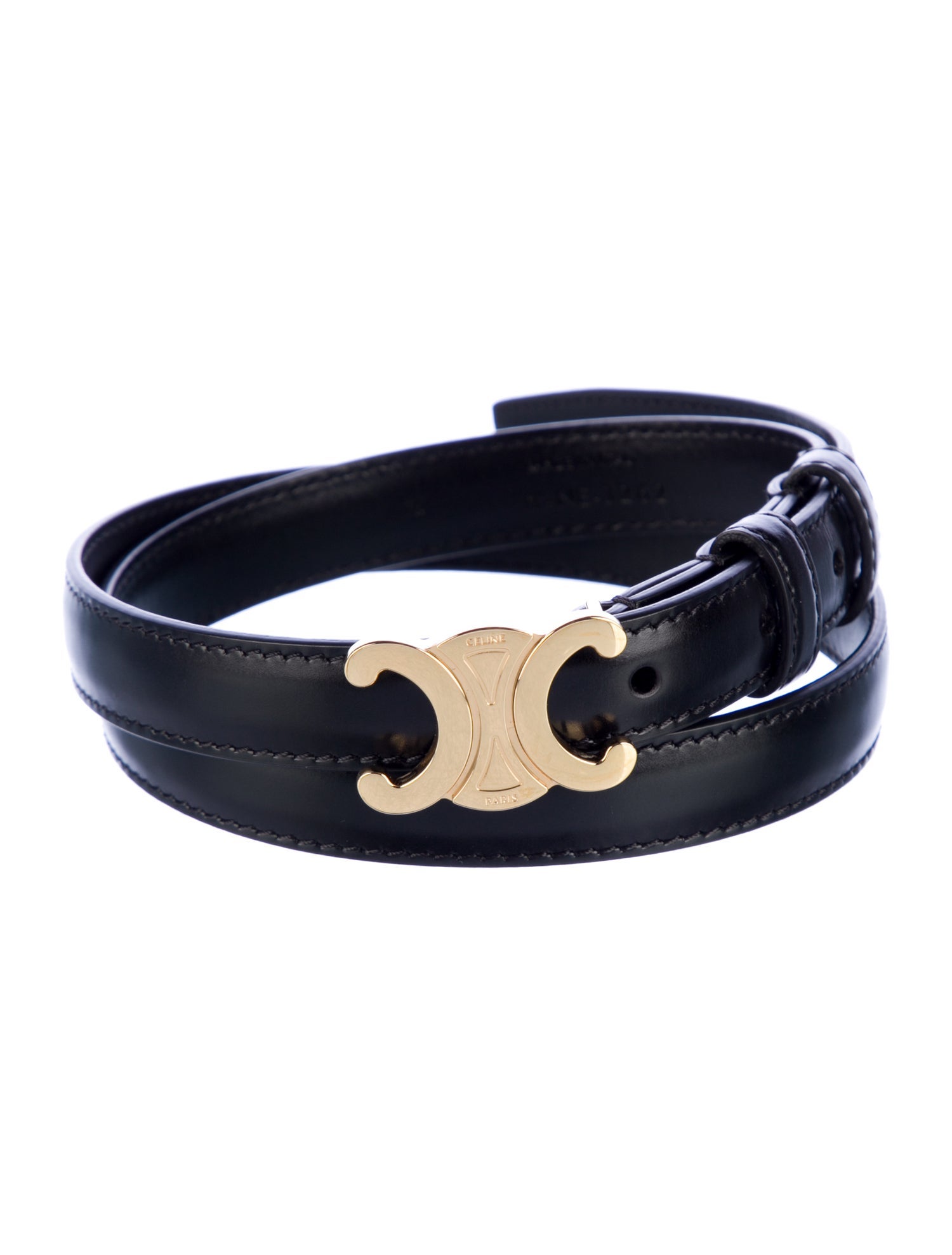 Celine Skinny Leather Belt Kit