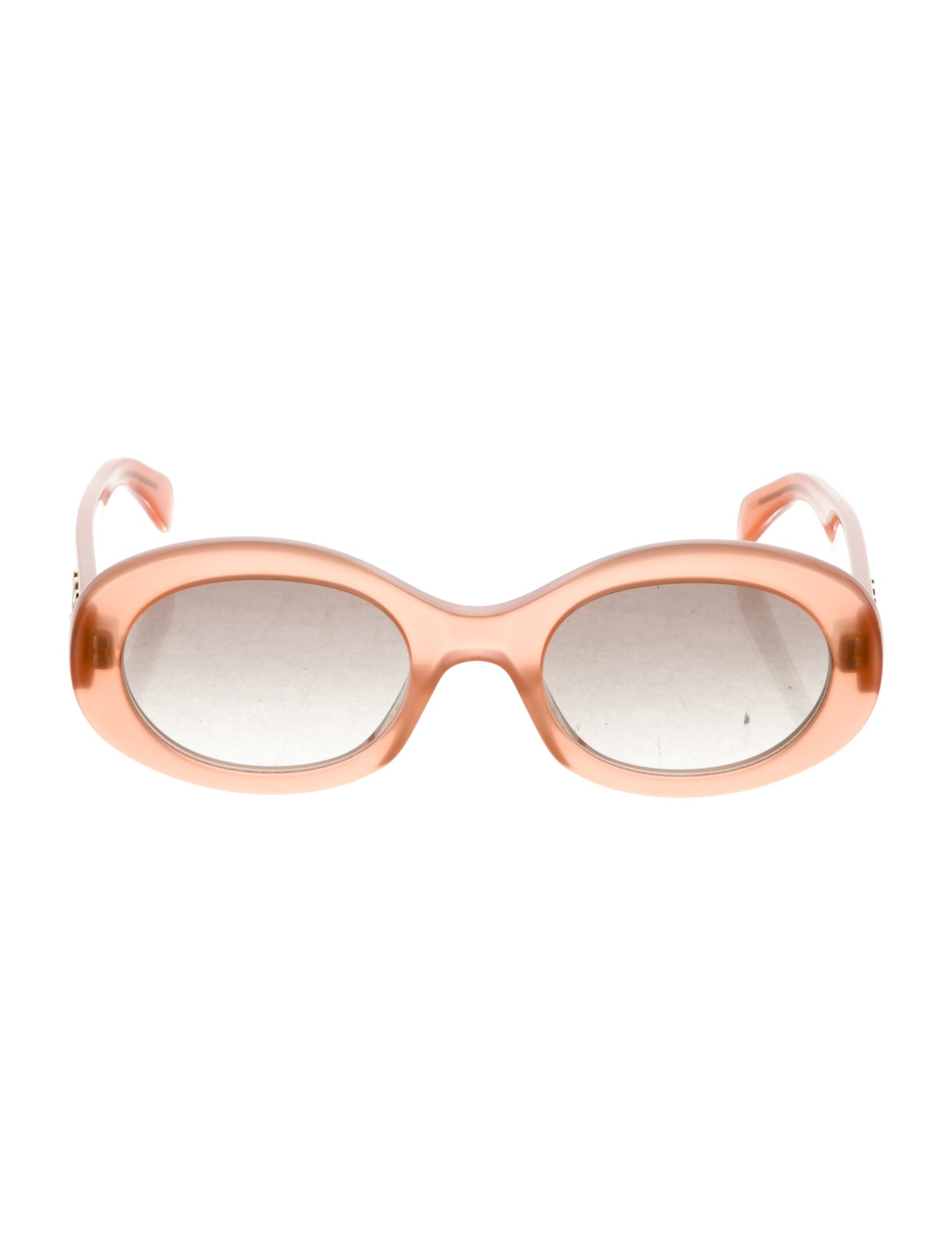 Celine Round Gradient Sunglasses