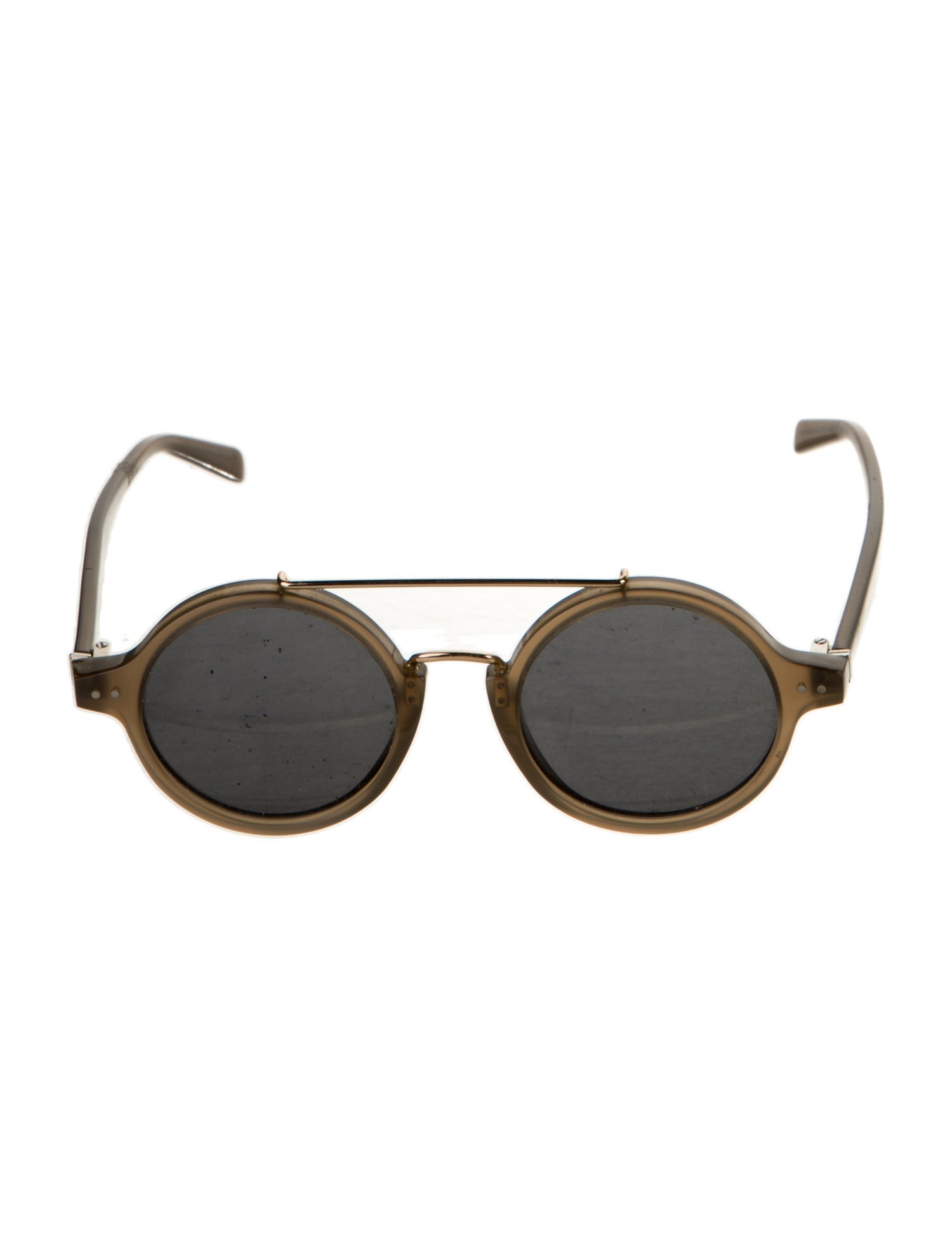 Celine Round Tinted Sunglasses