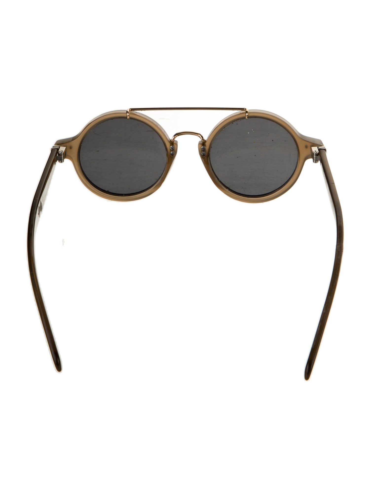 Celine Round Tinted Sunglasses