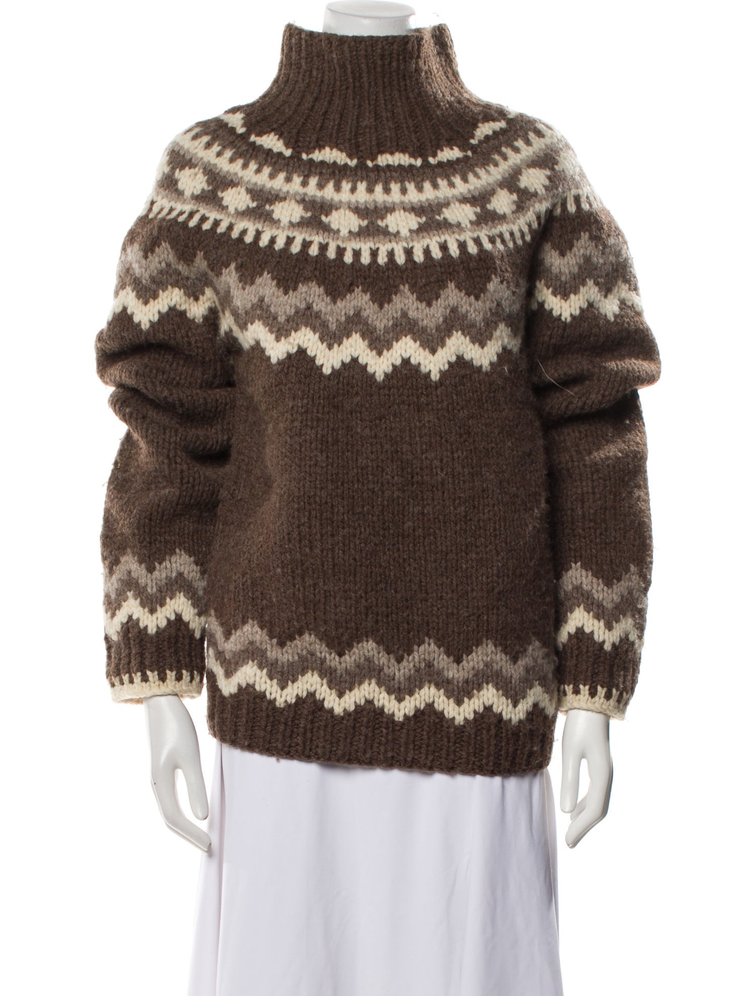 Celine Wool Printed Sweater