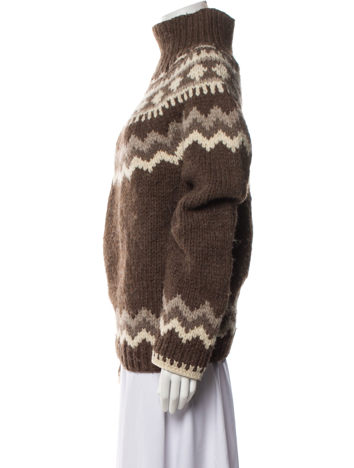 Celine Wool Printed Sweater