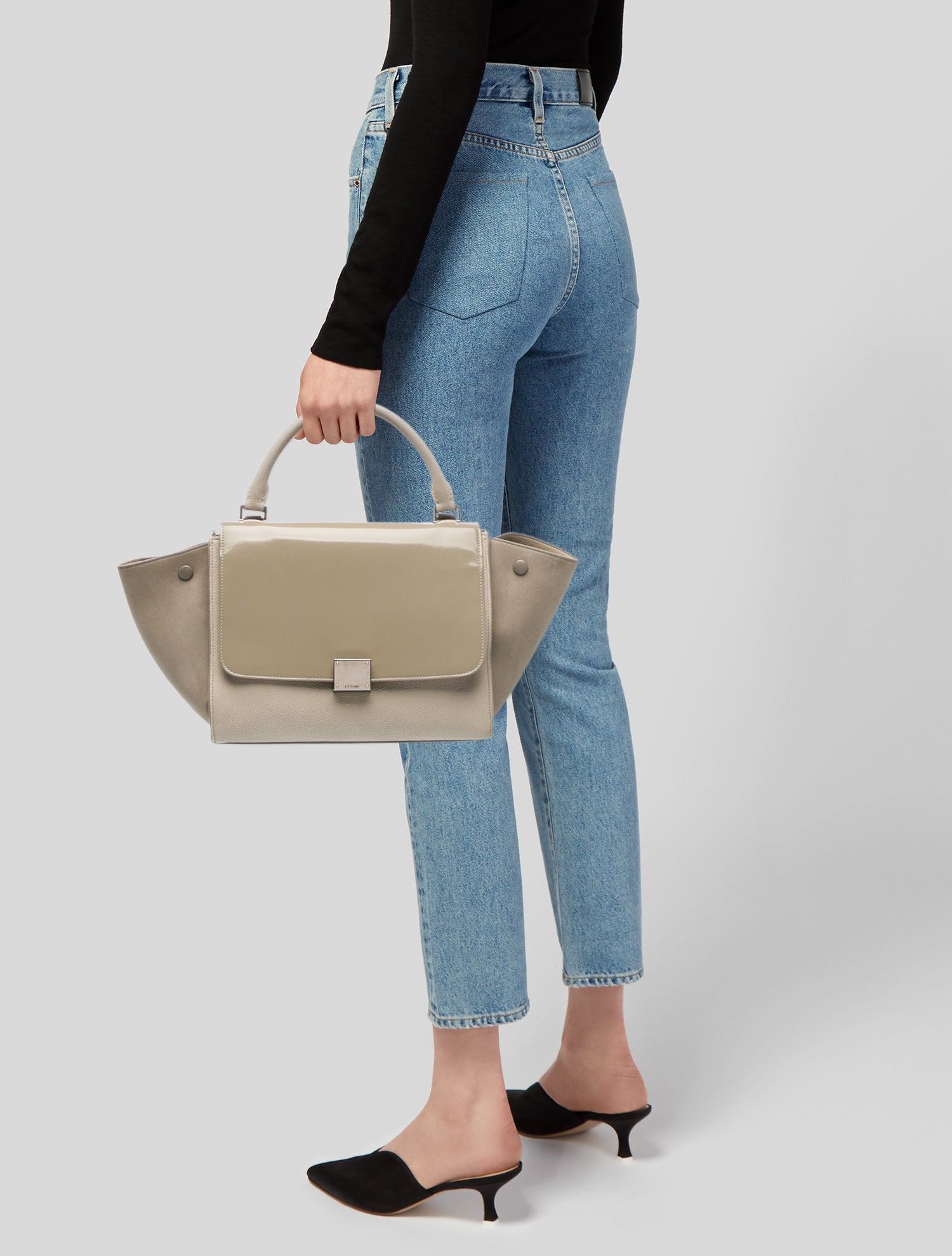 Celine Leather Trapeze Medium