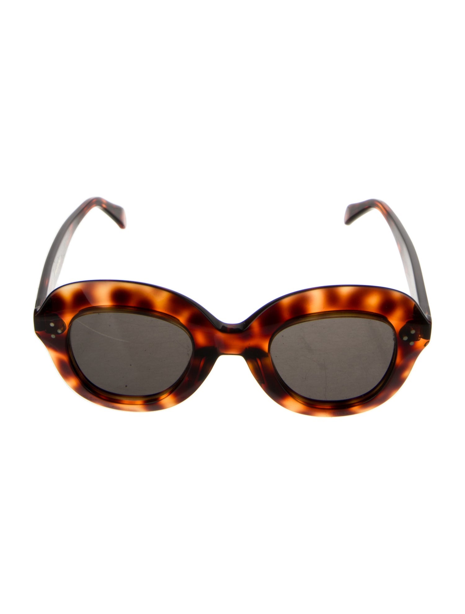 Celine Round Tinted Sunglasses