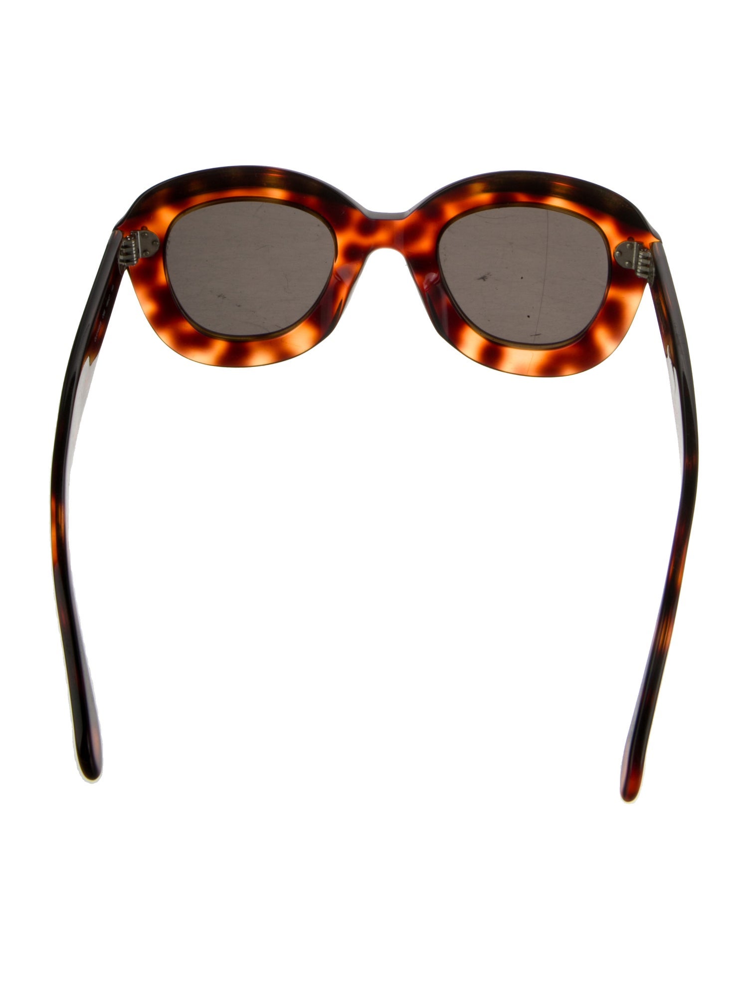 Celine Round Tinted Sunglasses